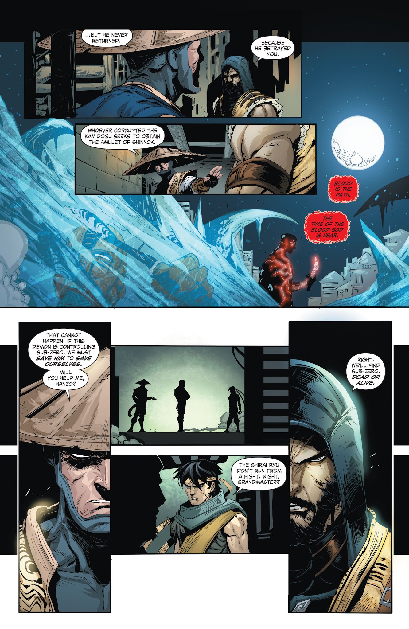 Read online Mortal Kombat X [I] comic -  Issue # _TPB 1 - 118