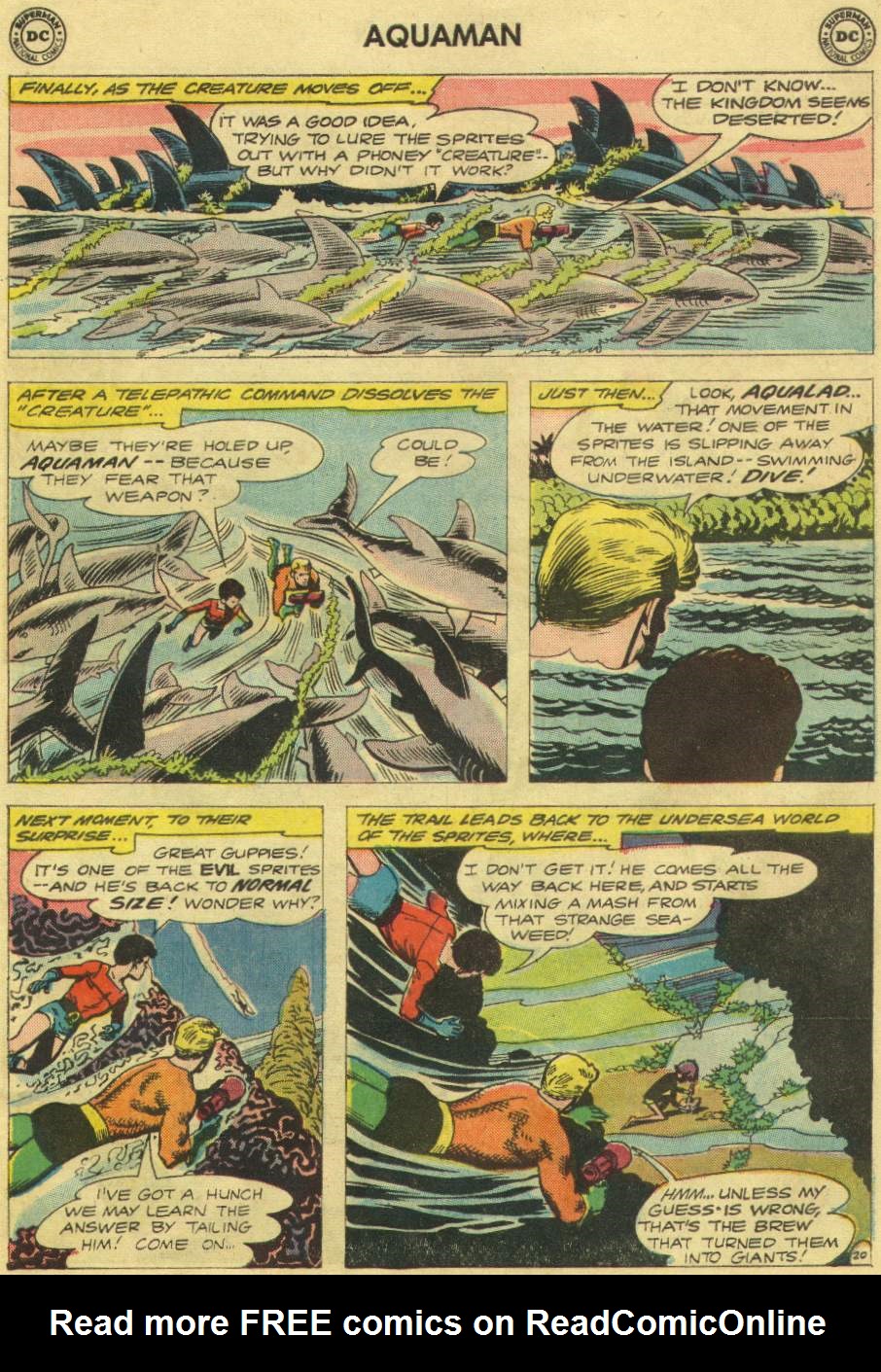 Read online Aquaman (1962) comic -  Issue #10 - 27