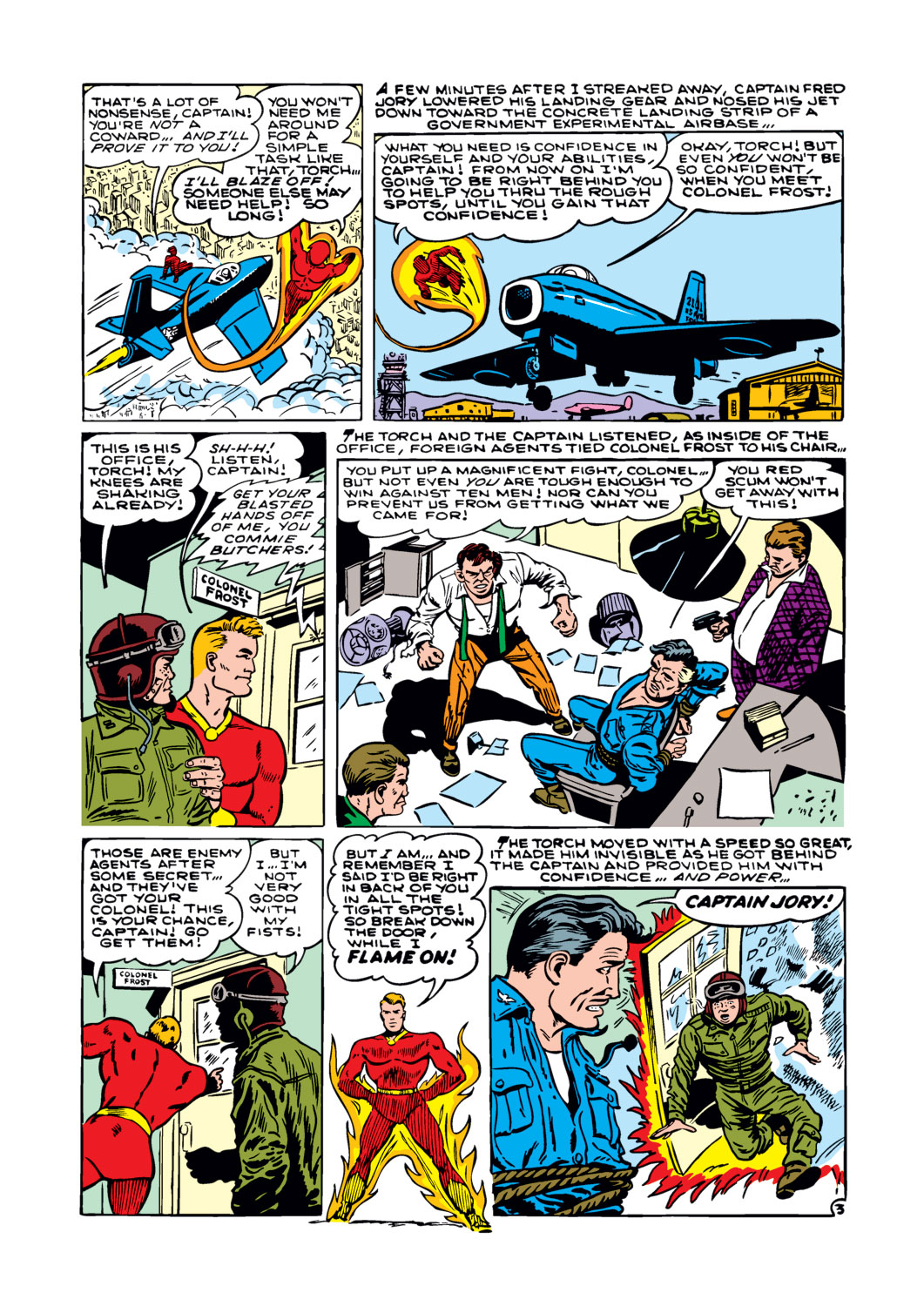Read online The Human Torch (1940) comic -  Issue #38 - 23
