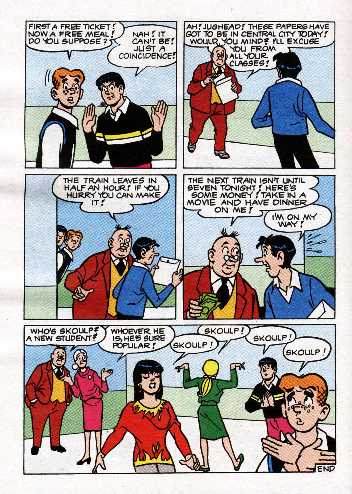 Read online Jughead's Double Digest Magazine comic -  Issue #90 - 121
