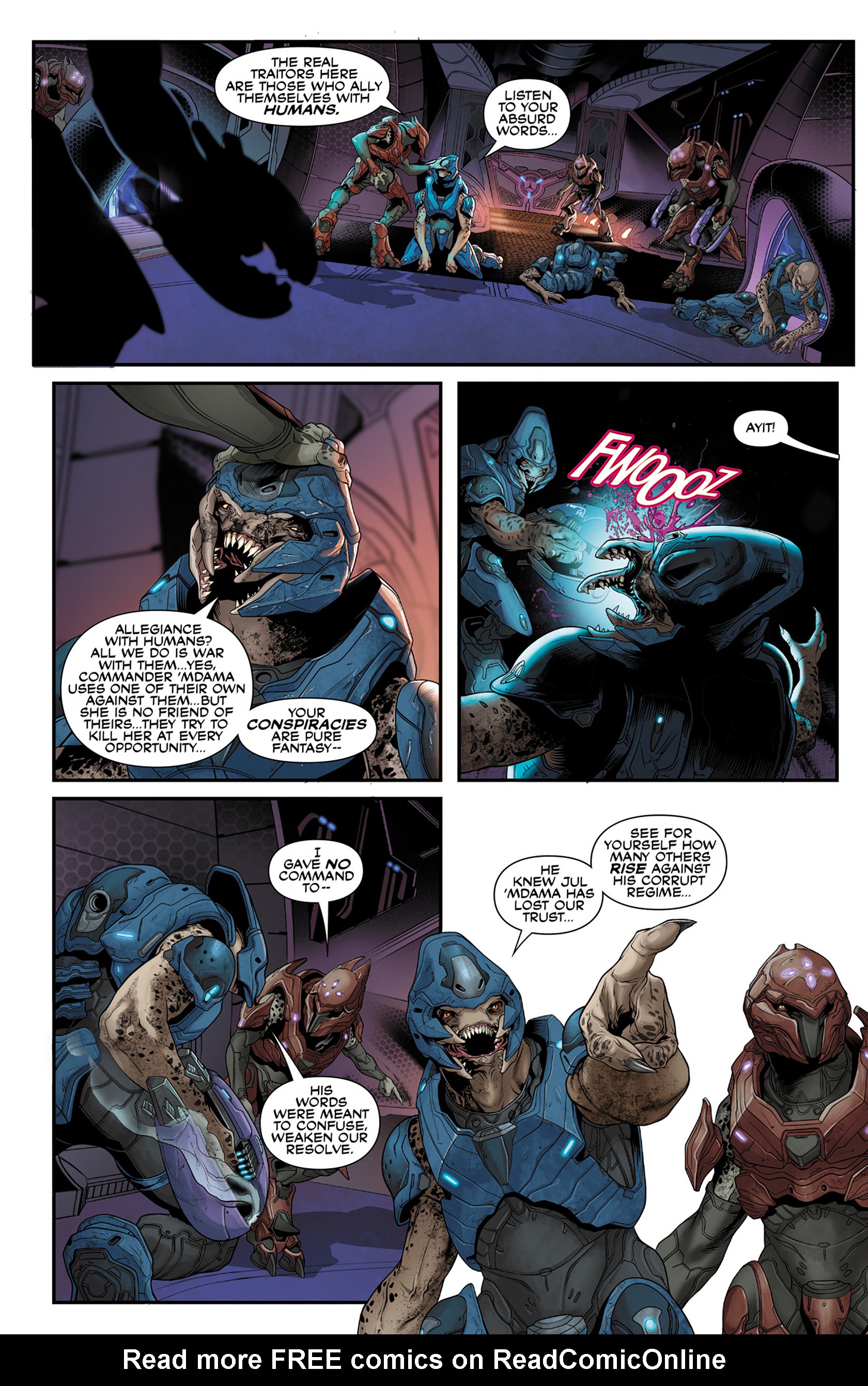 Read online Halo: Escalation comic -  Issue #22 - 7