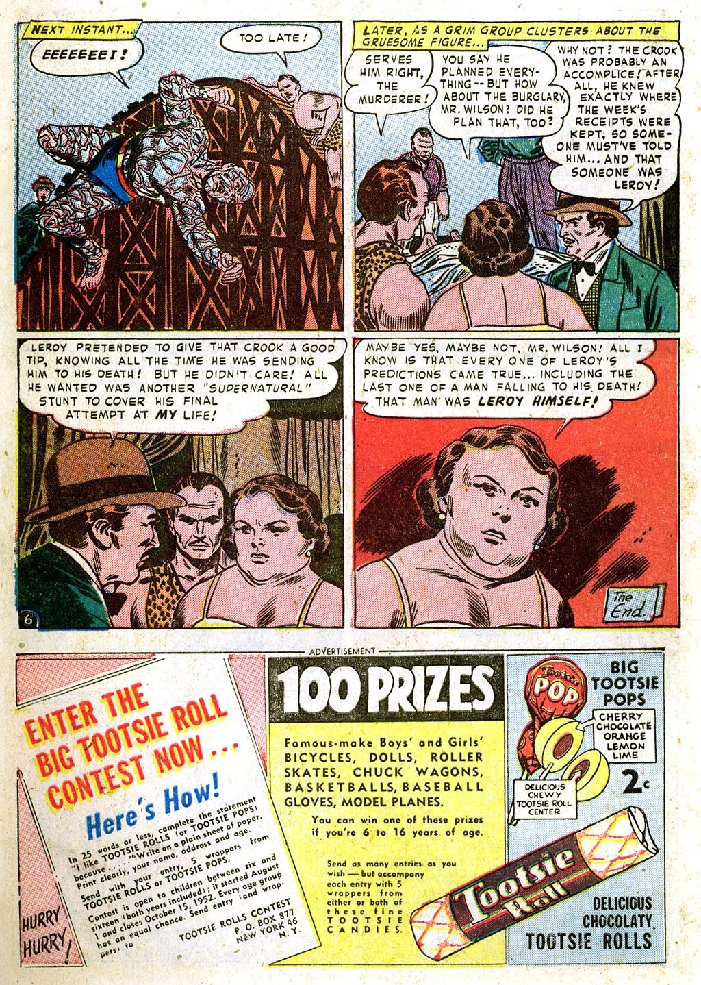 Read online House of Mystery (1951) comic -  Issue #8 - 8