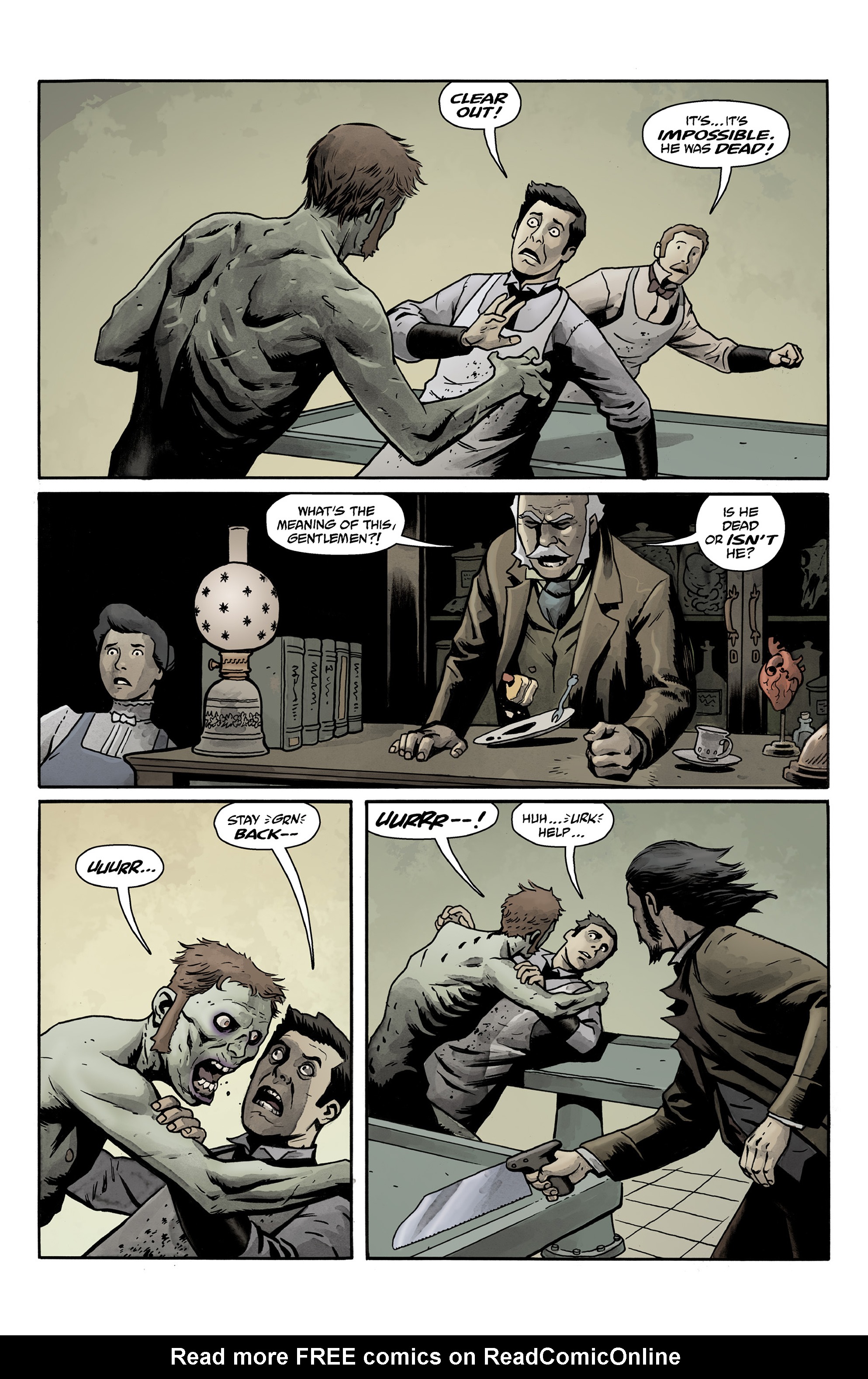 Read online Witchfinder: City of the Dead comic -  Issue #1 - 11