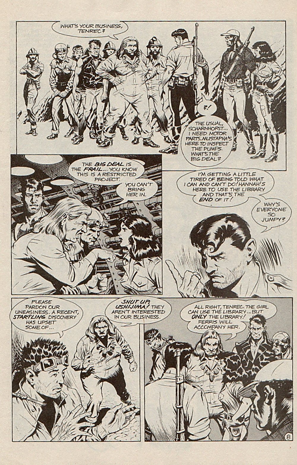 Read online Xenozoic Tales comic -  Issue #4 - 11