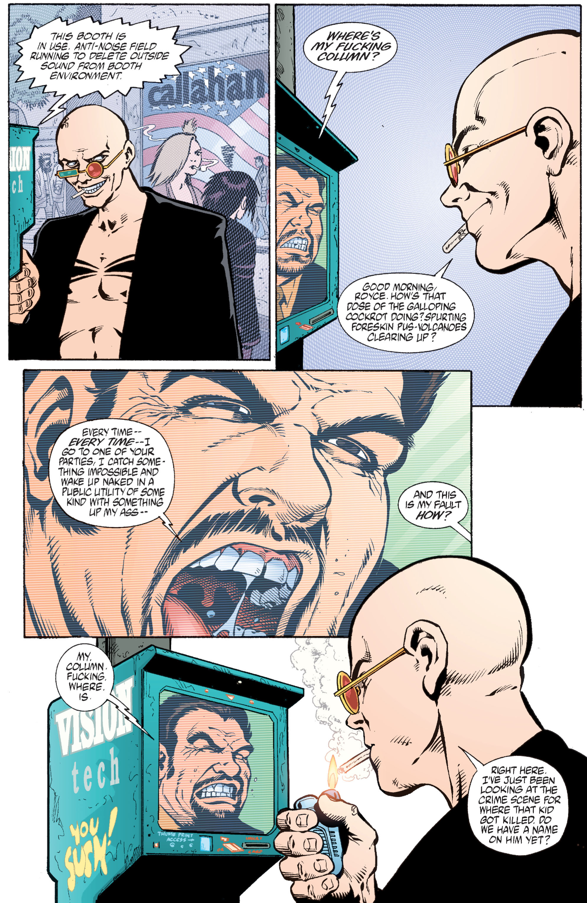 Read online Transmetropolitan comic -  Issue #28 - 21