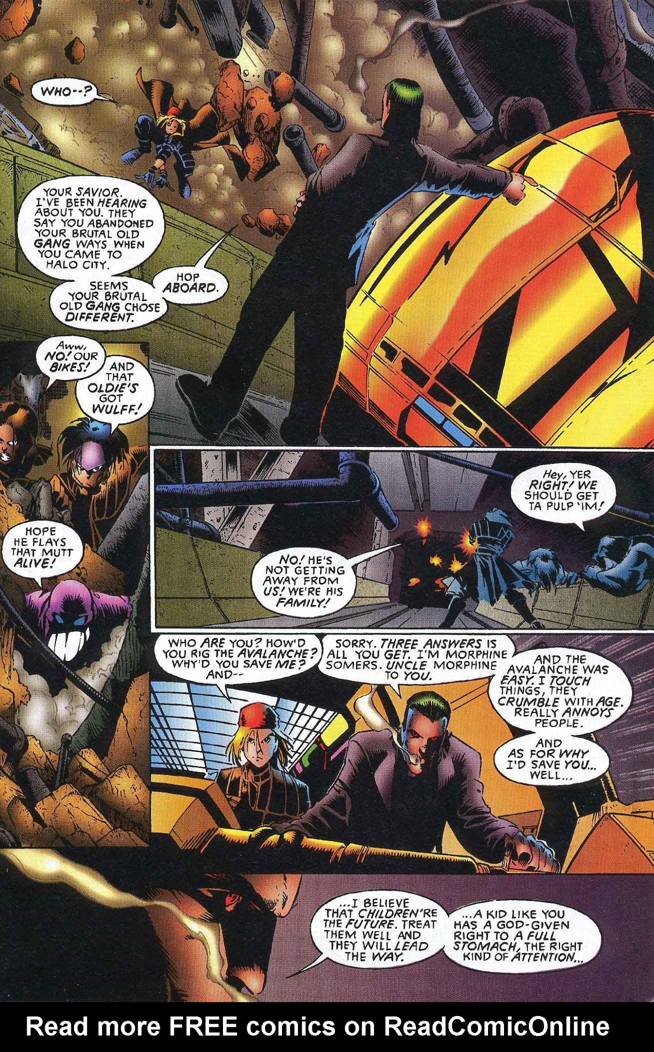 Read online X-Nation 2099 comic -  Issue #1 - 7