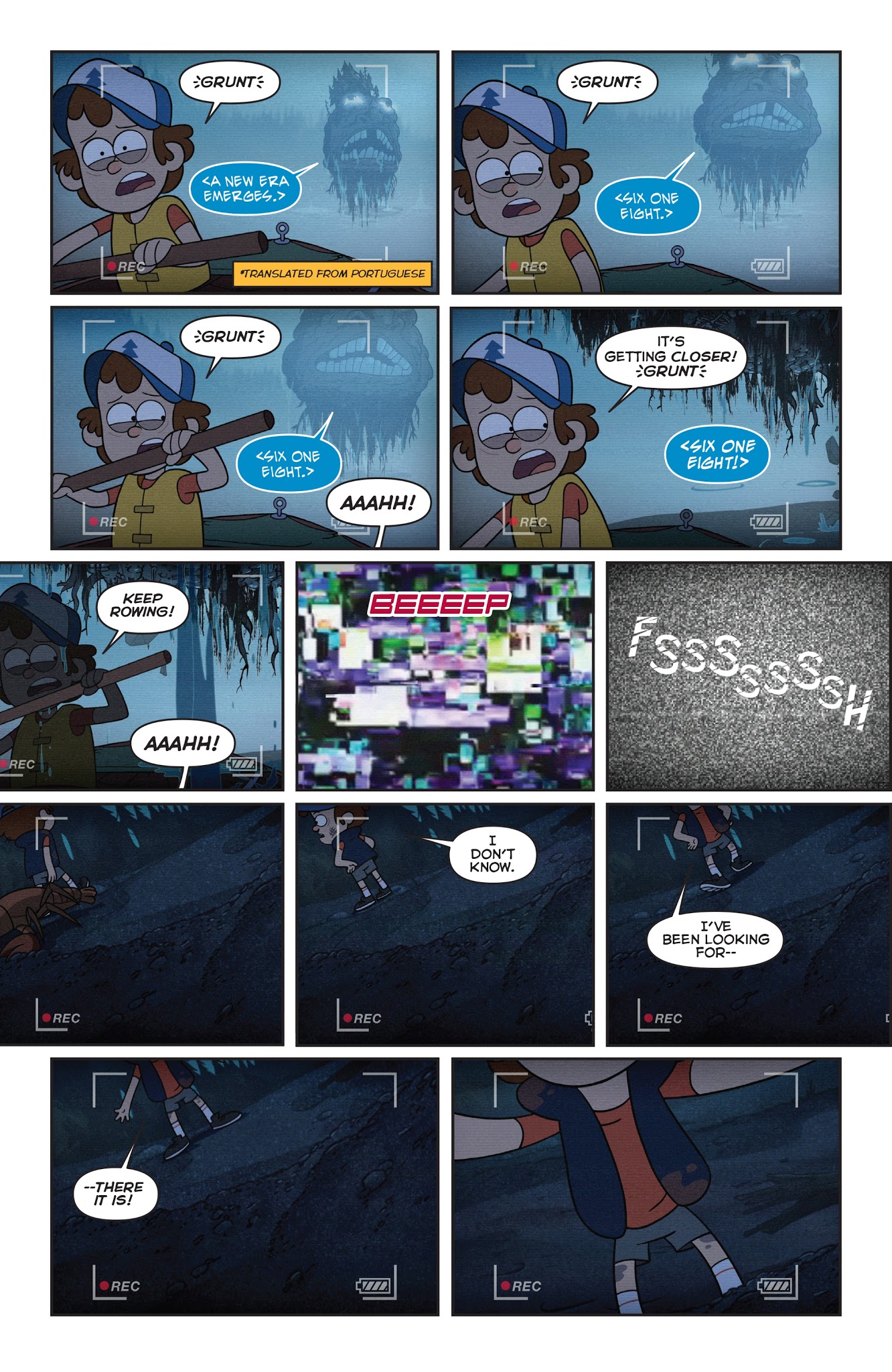 Read online Disney Gravity Falls Shorts Cinestory Comic comic -  Issue #4 - 10