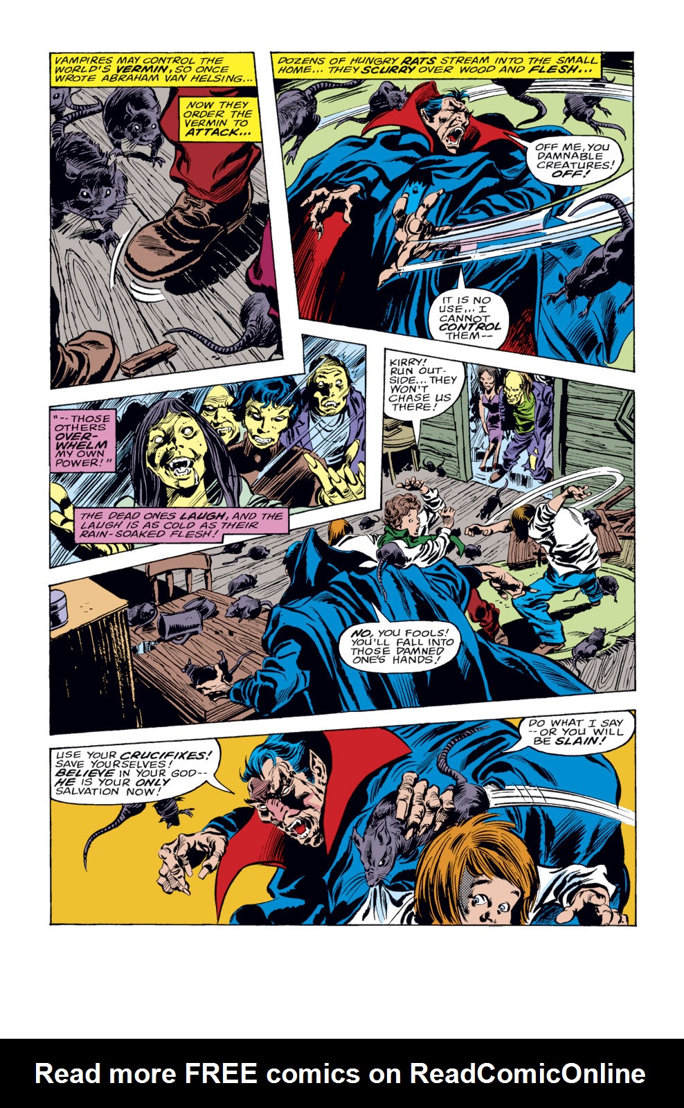Read online Tomb of Dracula (1972) comic -  Issue #69 - 17
