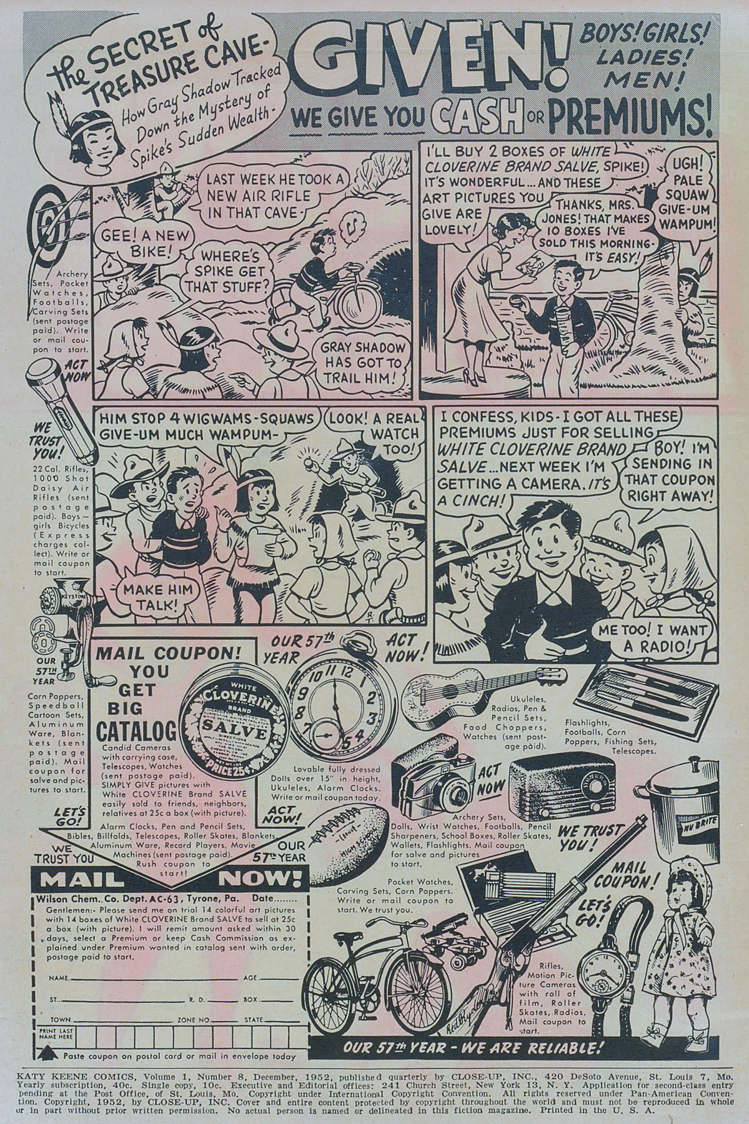 Read online Katy Keene (1949) comic -  Issue #8 - 2