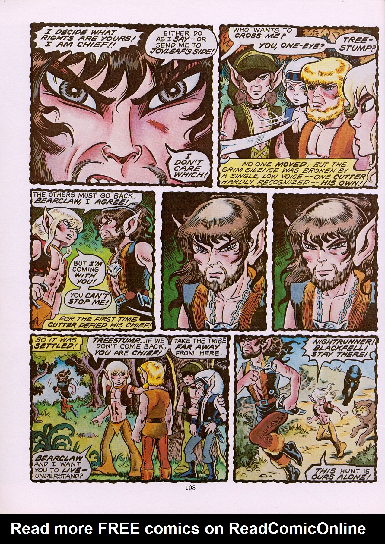 Read online ElfQuest (Starblaze Edition) comic -  Issue # TPB 1 - 117