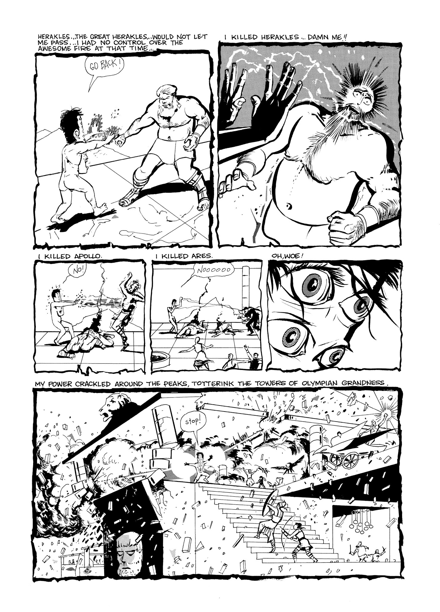 Read online Eddie Campbell's Bacchus comic -  Issue # TPB 1 - 87