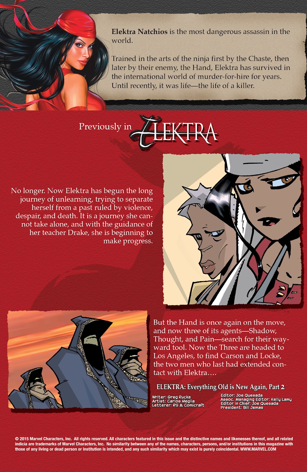Read online Elektra (2001) comic -  Issue # _TPB Elektra by Greg Rucka Ultimate Collection (Part 3) - 85