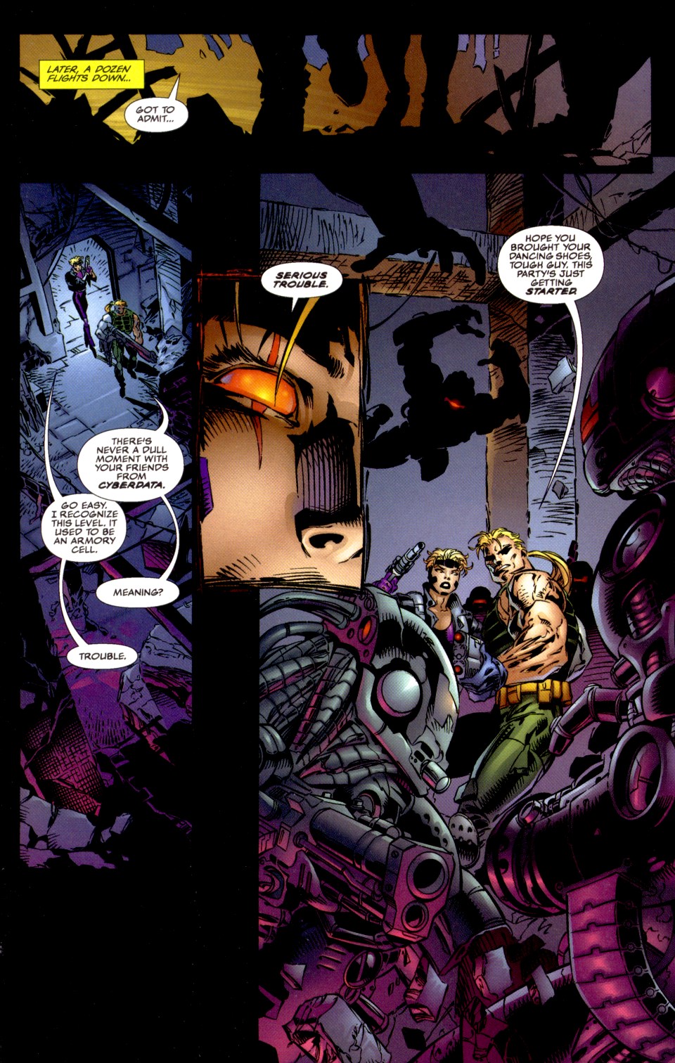 Read online Cyberforce (1993) comic -  Issue #19 - 14