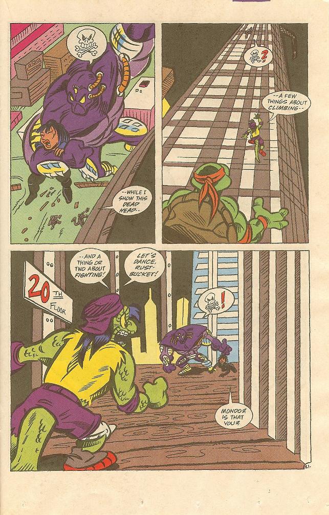 Teenage Mutant Ninja Turtles Adventures (1989) issue 18 - Page 22