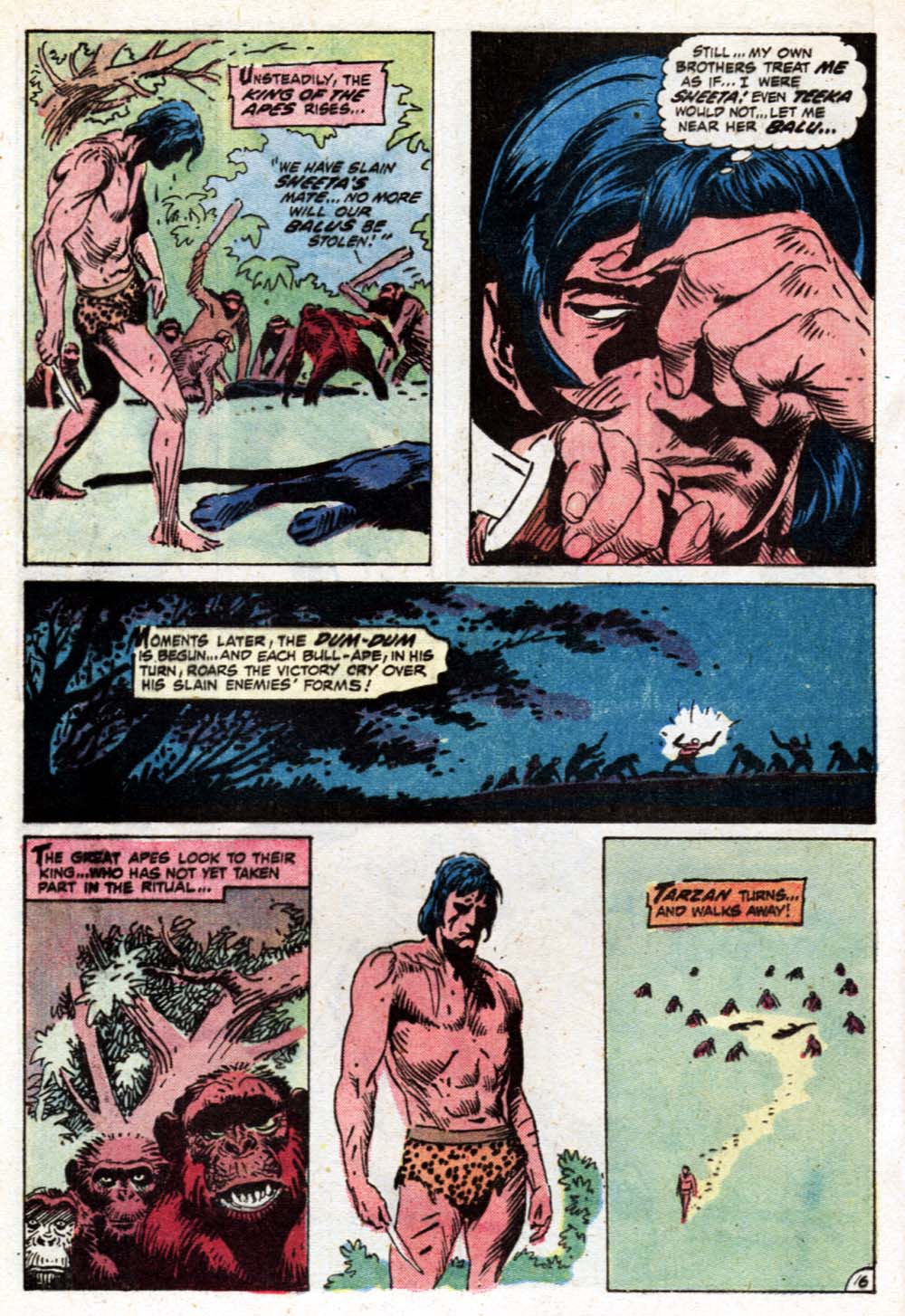 Read online Tarzan (1972) comic -  Issue #213 - 18