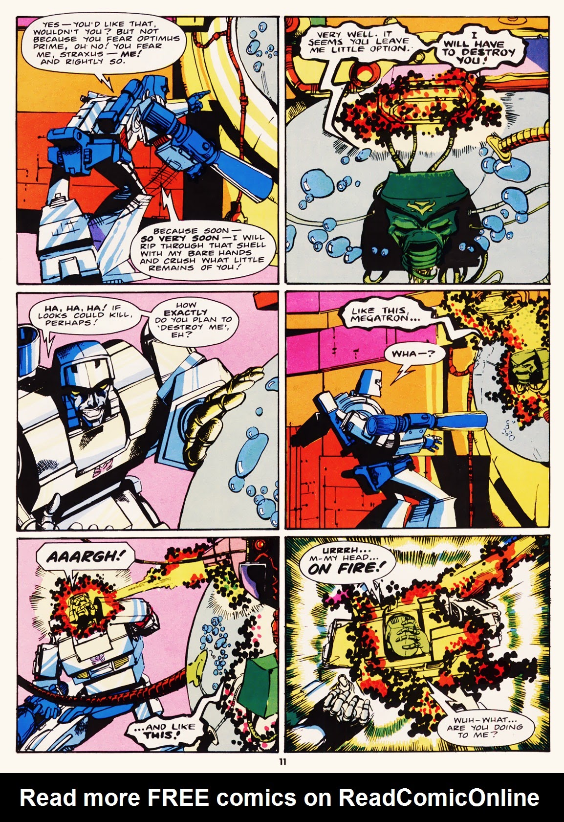 Read online The Transformers (UK) comic -  Issue #103 - 11