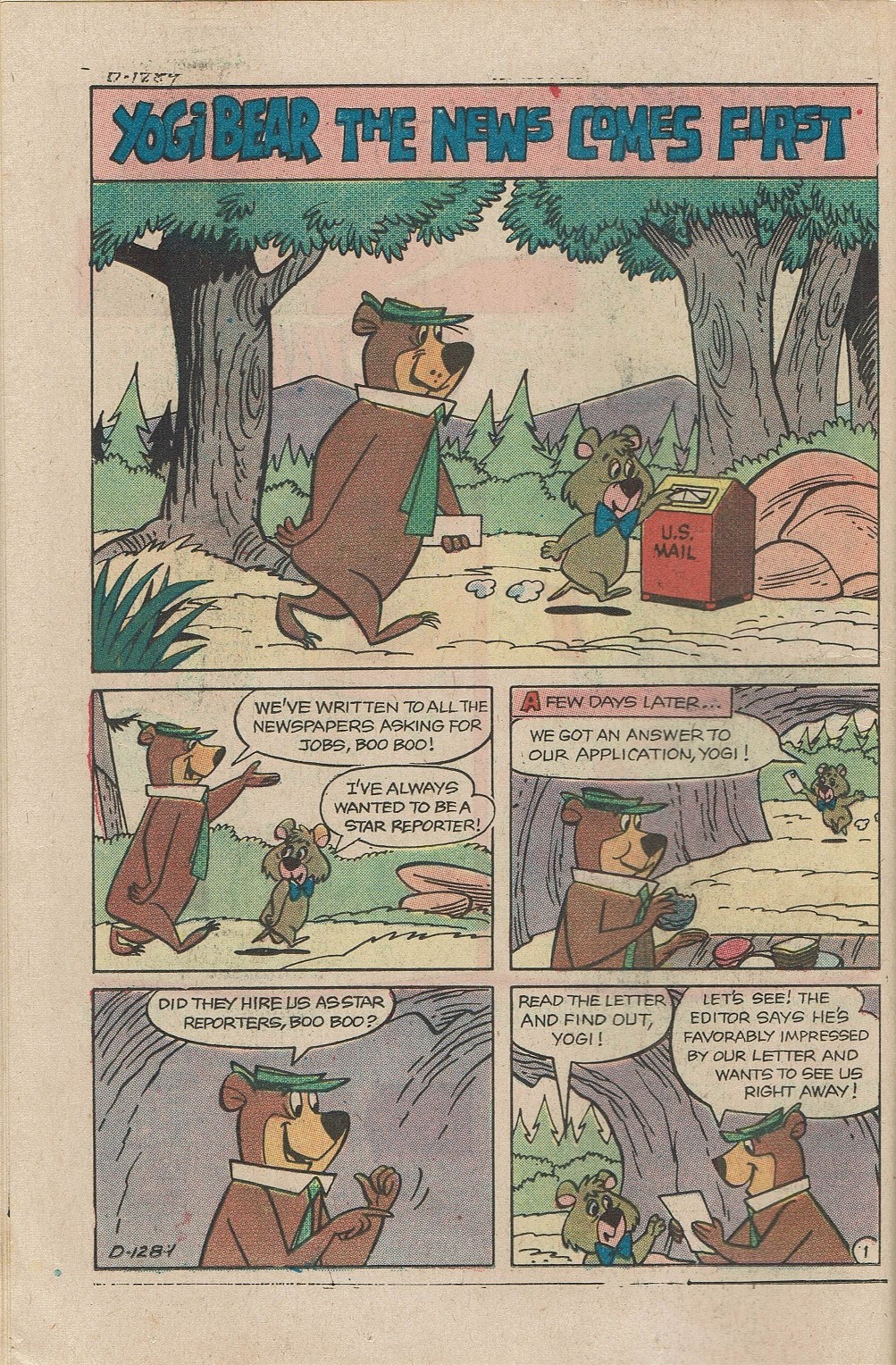 Read online Yogi Bear (1970) comic -  Issue #4 - 18