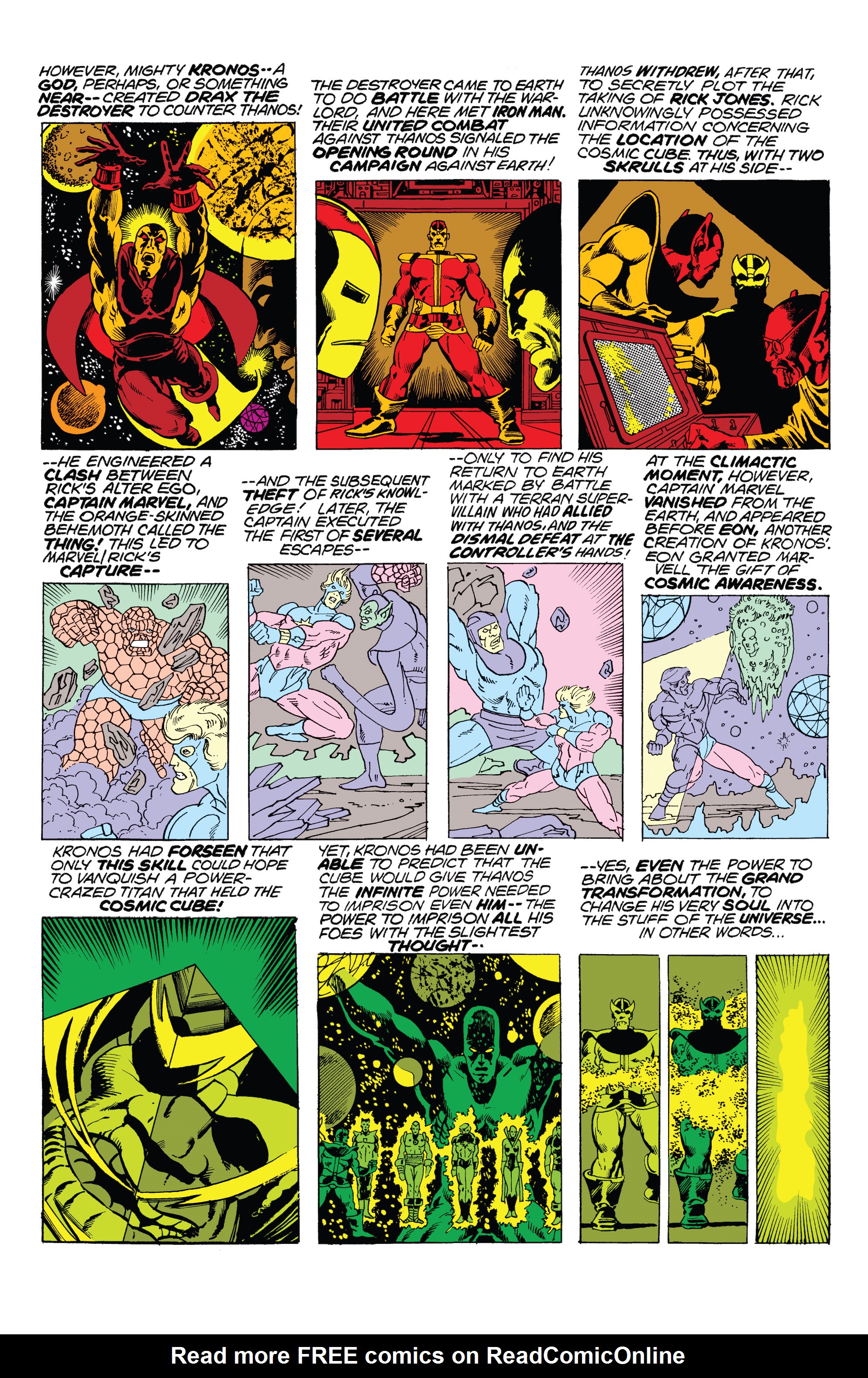 Read online Marvel-Verse: Thanos comic -  Issue # TPB - 28