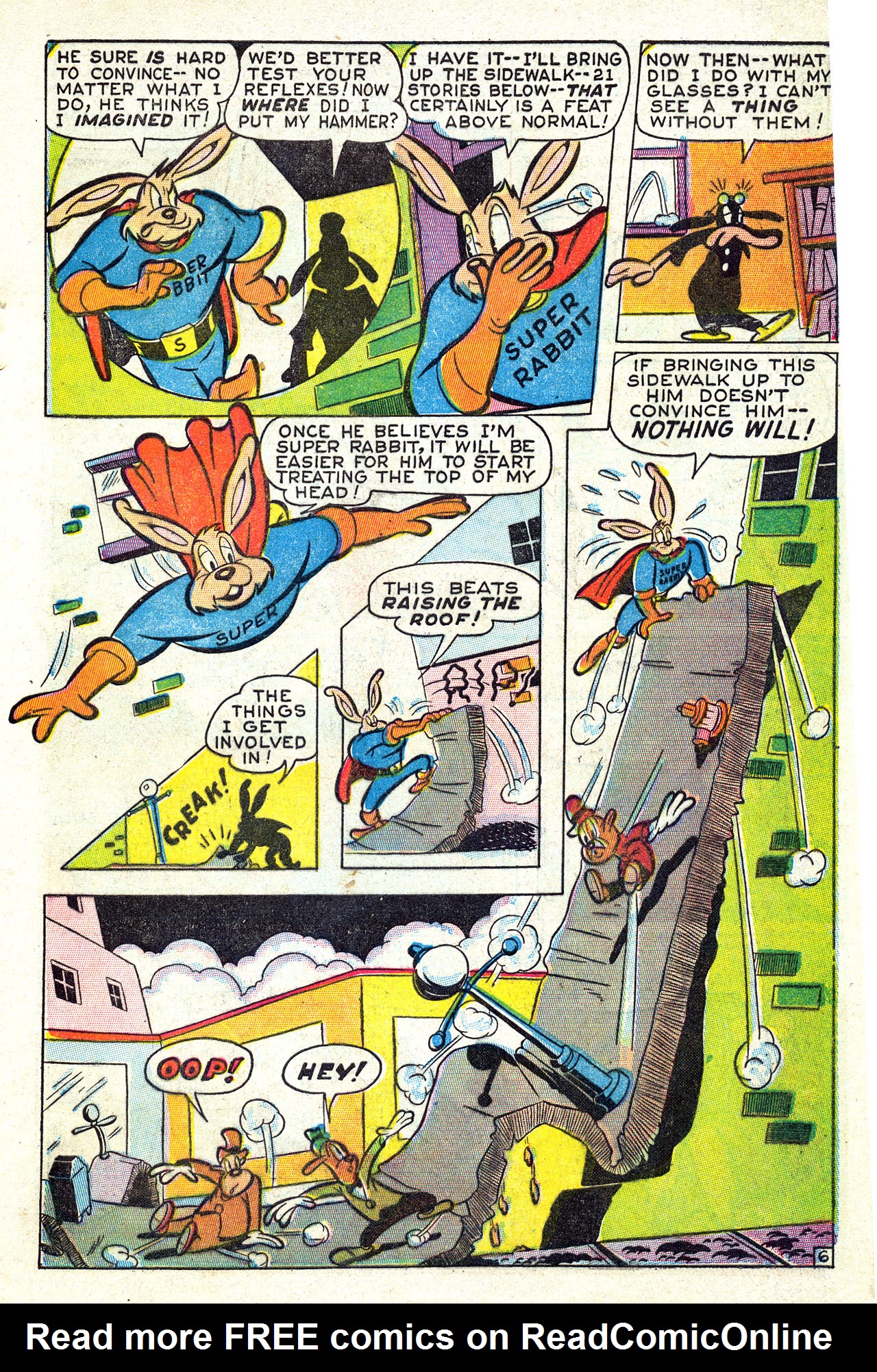Read online Super Rabbit comic -  Issue #12 - 29