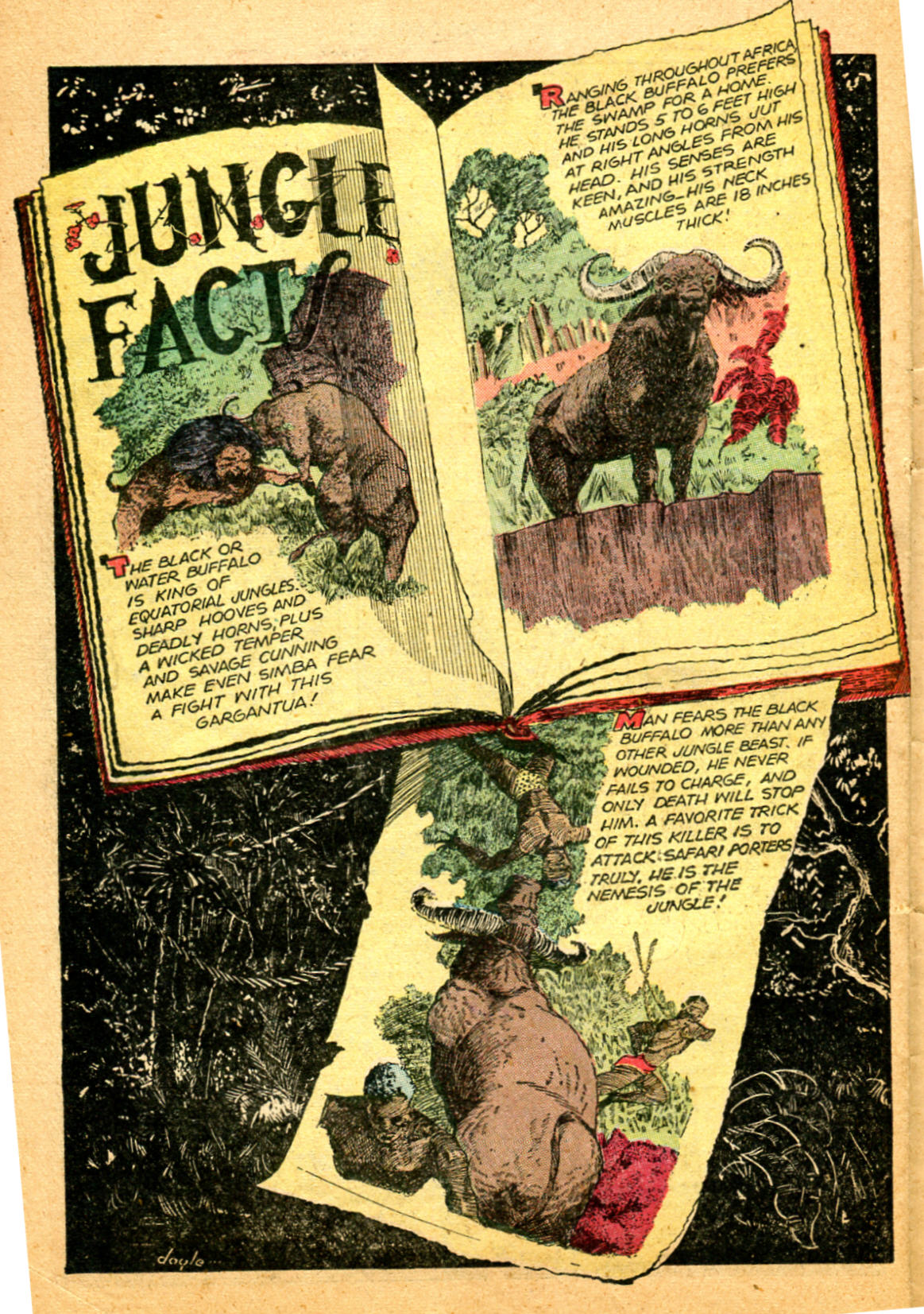 Read online Jungle Comics comic -  Issue #89 - 36