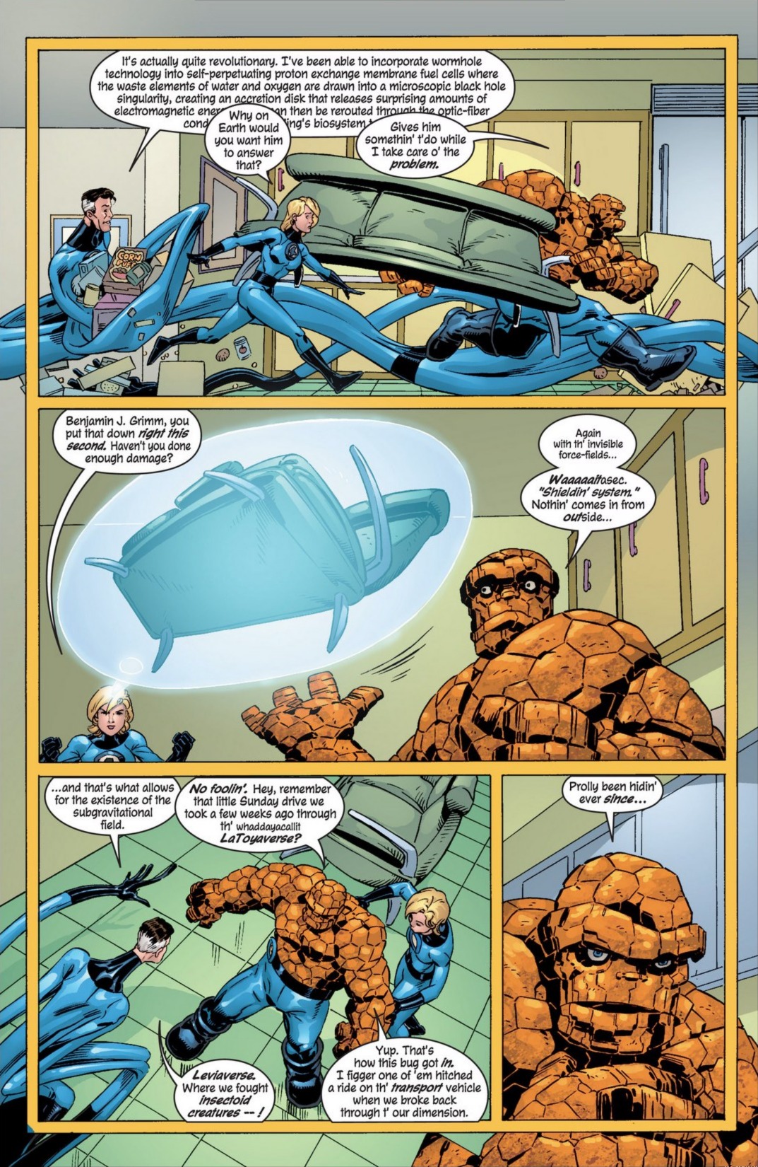 Read online Fantastic Four by Waid & Wieringo Ultimate Collection comic -  Issue # TPB 1 - 124