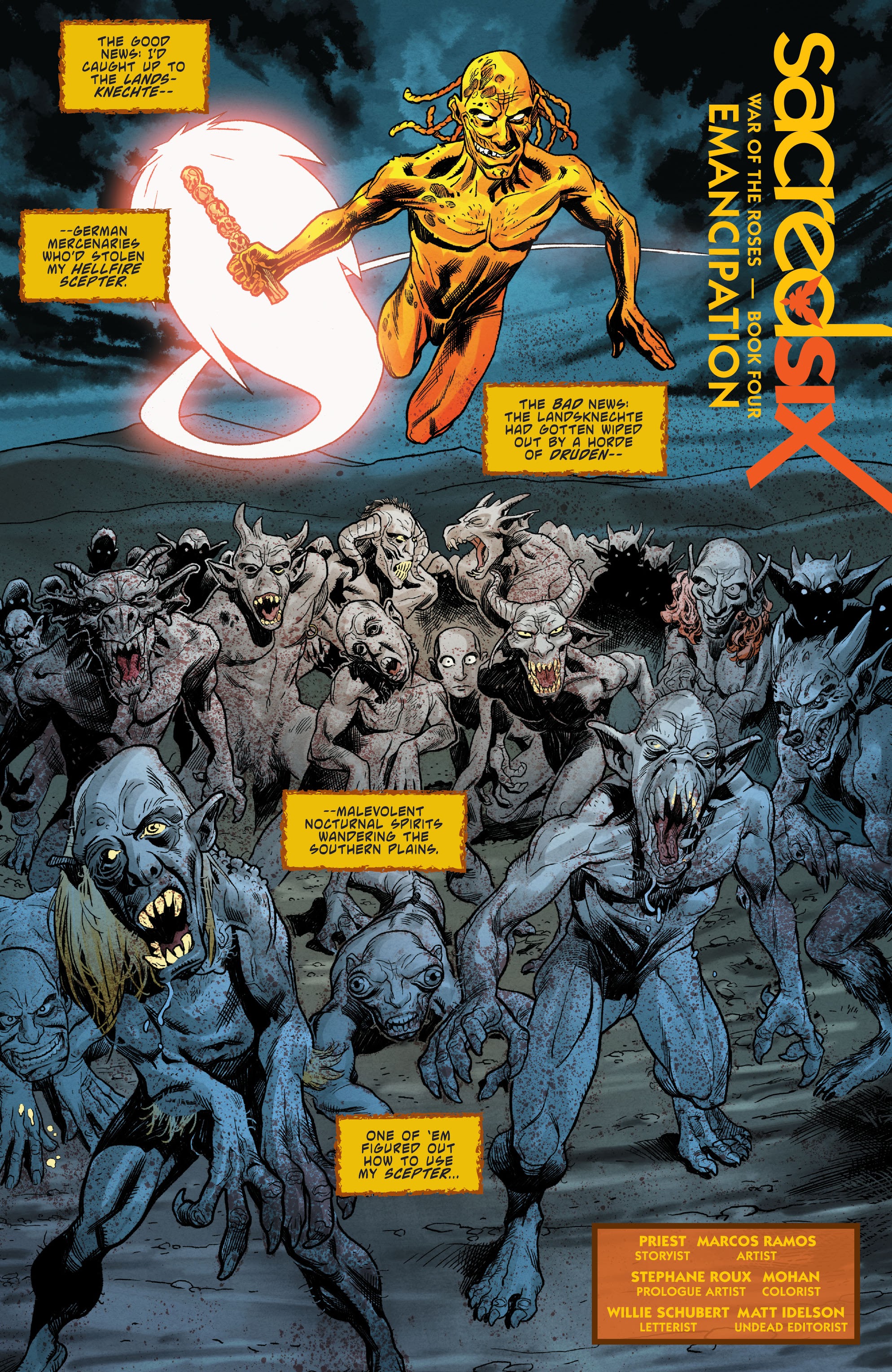 Read online Sacred Six comic -  Issue #10 - 7