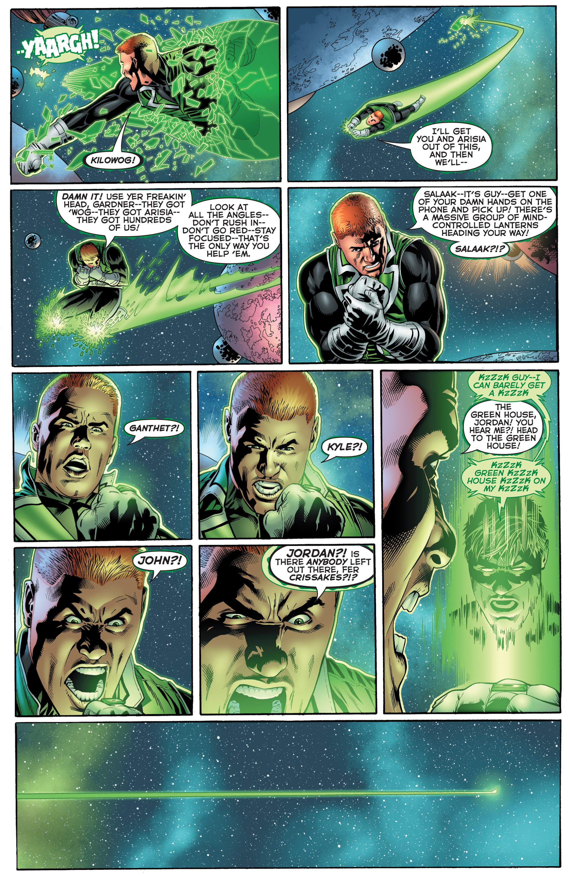 Read online Green Lantern: Emerald Warriors comic -  Issue #8 - 9