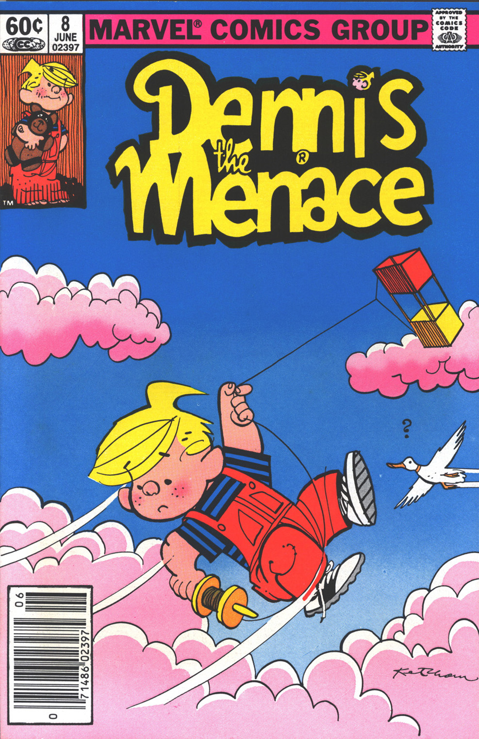 Read online Dennis the Menace comic -  Issue #8 - 1
