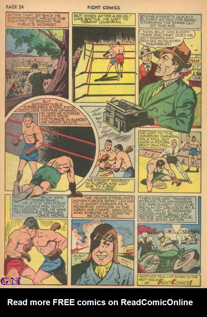 Read online Fight Comics comic -  Issue #11 - 26