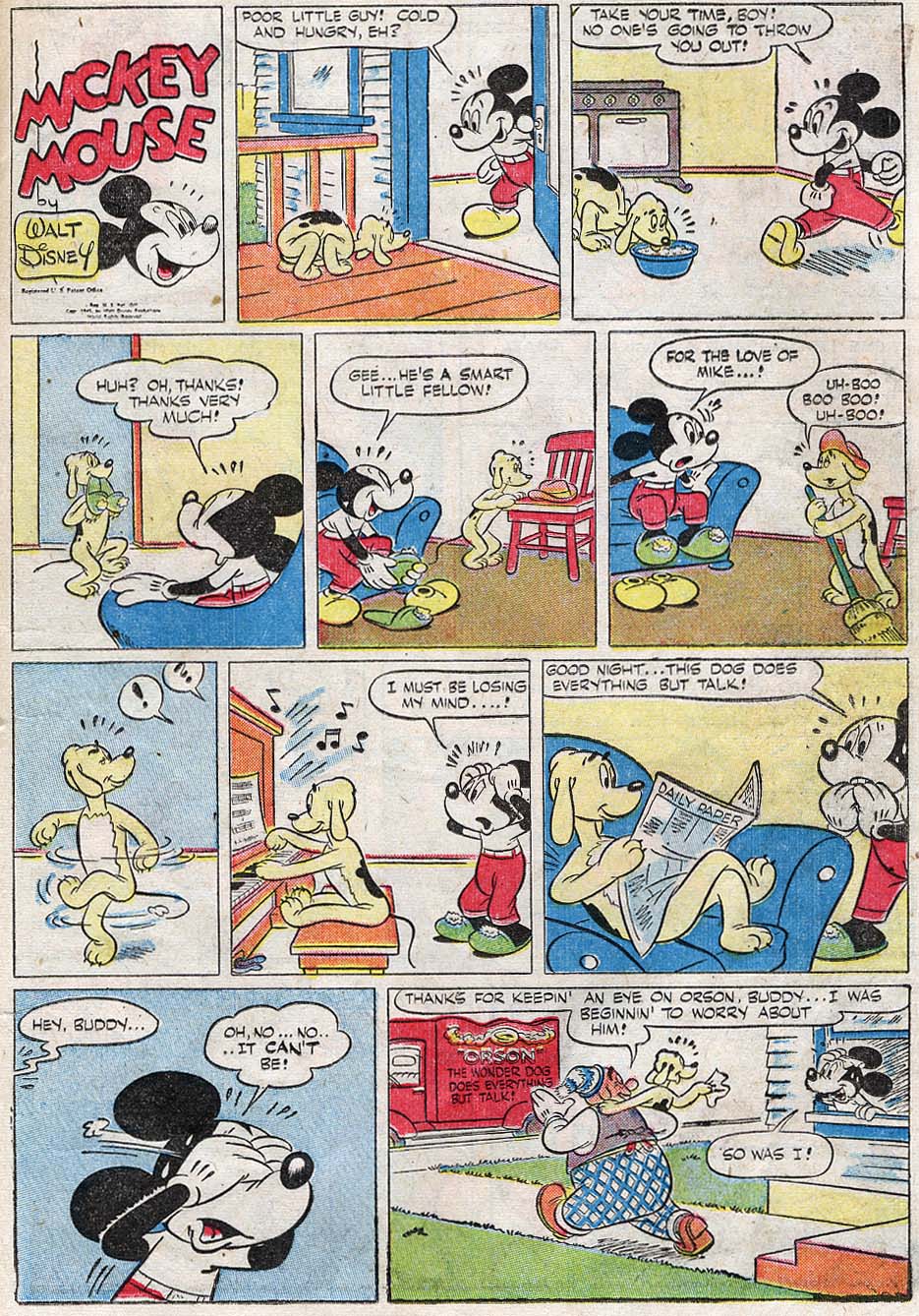 Read online Walt Disney's Comics and Stories comic -  Issue #97 - 31