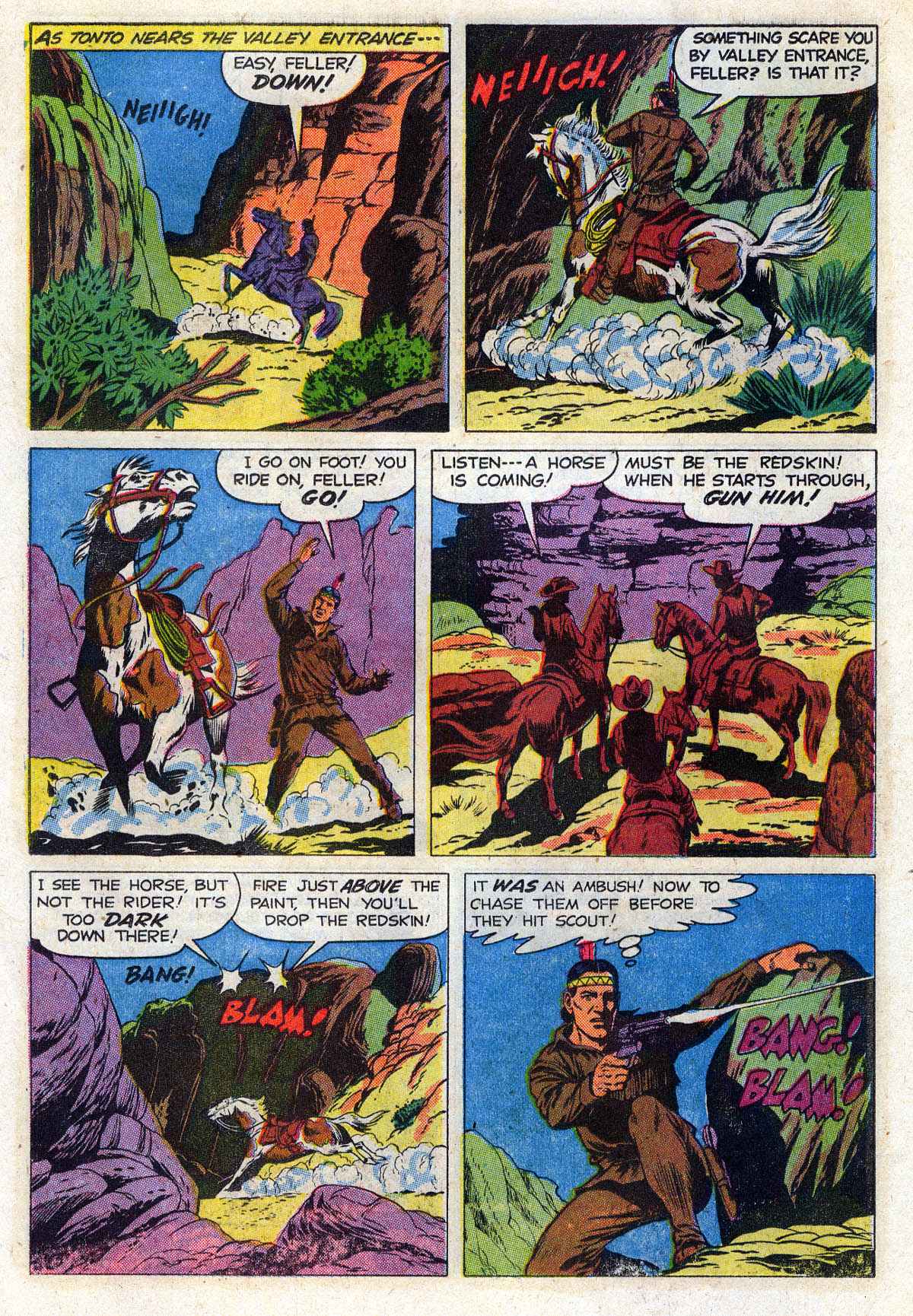 Read online Lone Ranger's Companion Tonto comic -  Issue #18 - 26