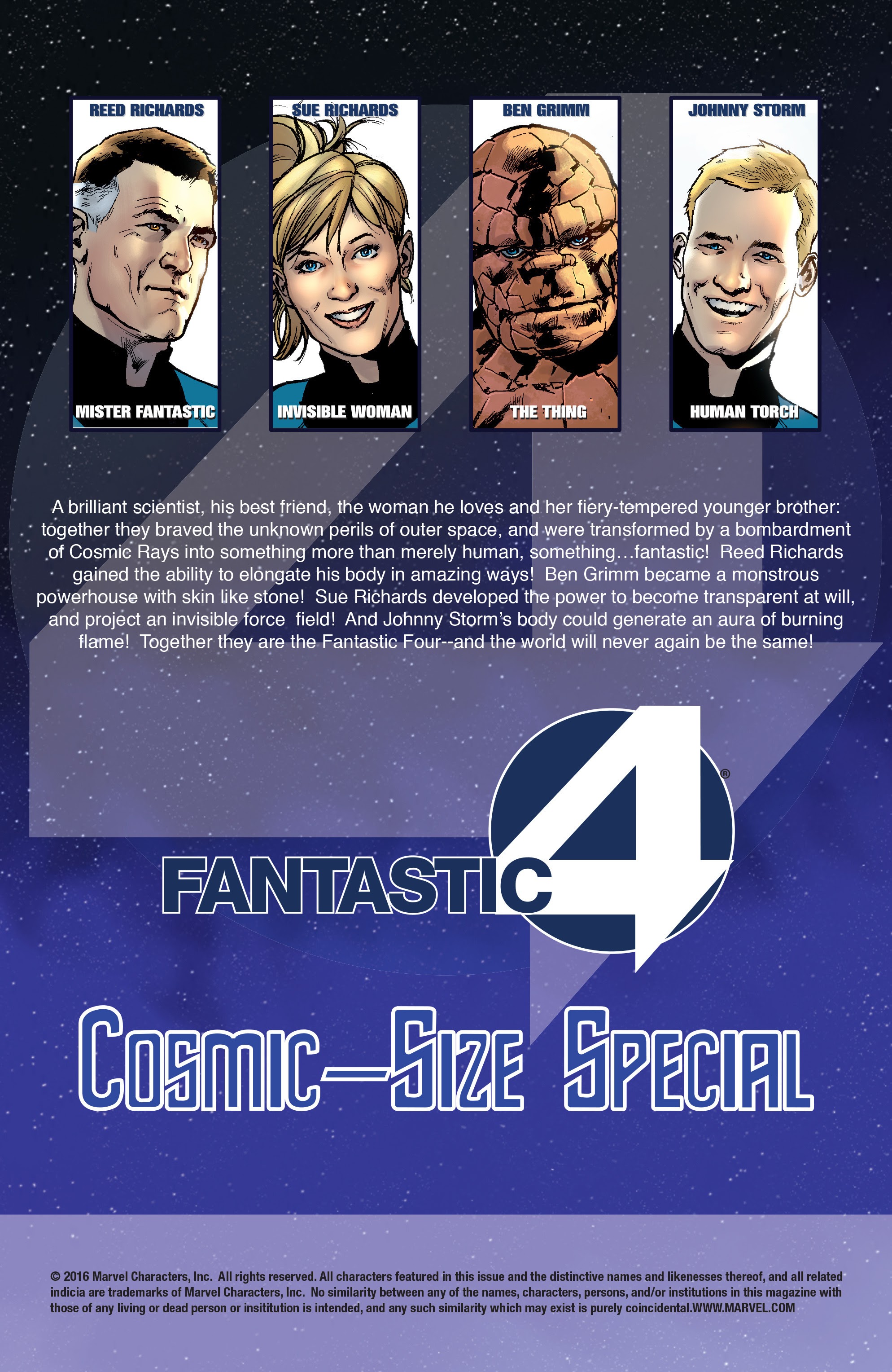 Read online Fantastic Four Cosmic-Size Special comic -  Issue # Full - 2