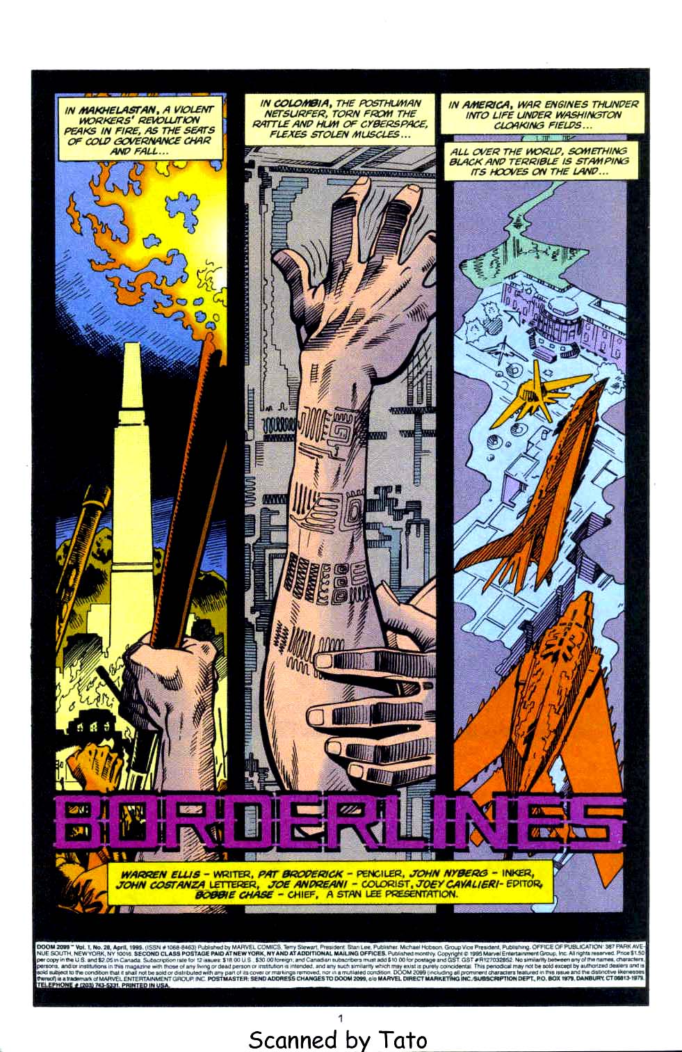 Read online Doom 2099 comic -  Issue #28 - 2