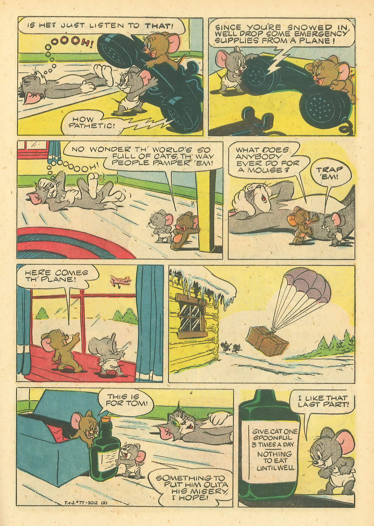 Read online Tom & Jerry Comics comic -  Issue #77 - 11