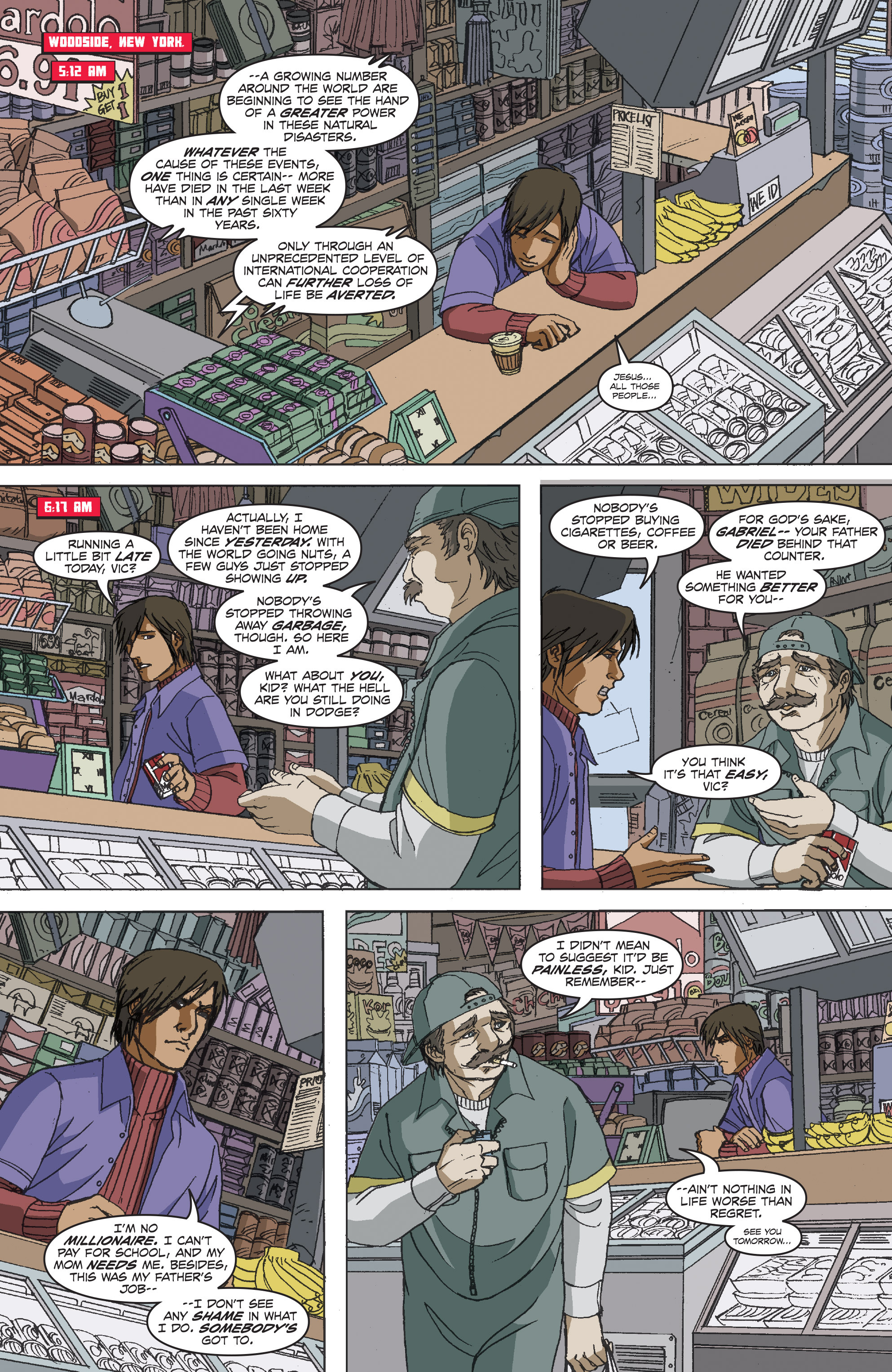 Read online Drafted comic -  Issue #1 - 5