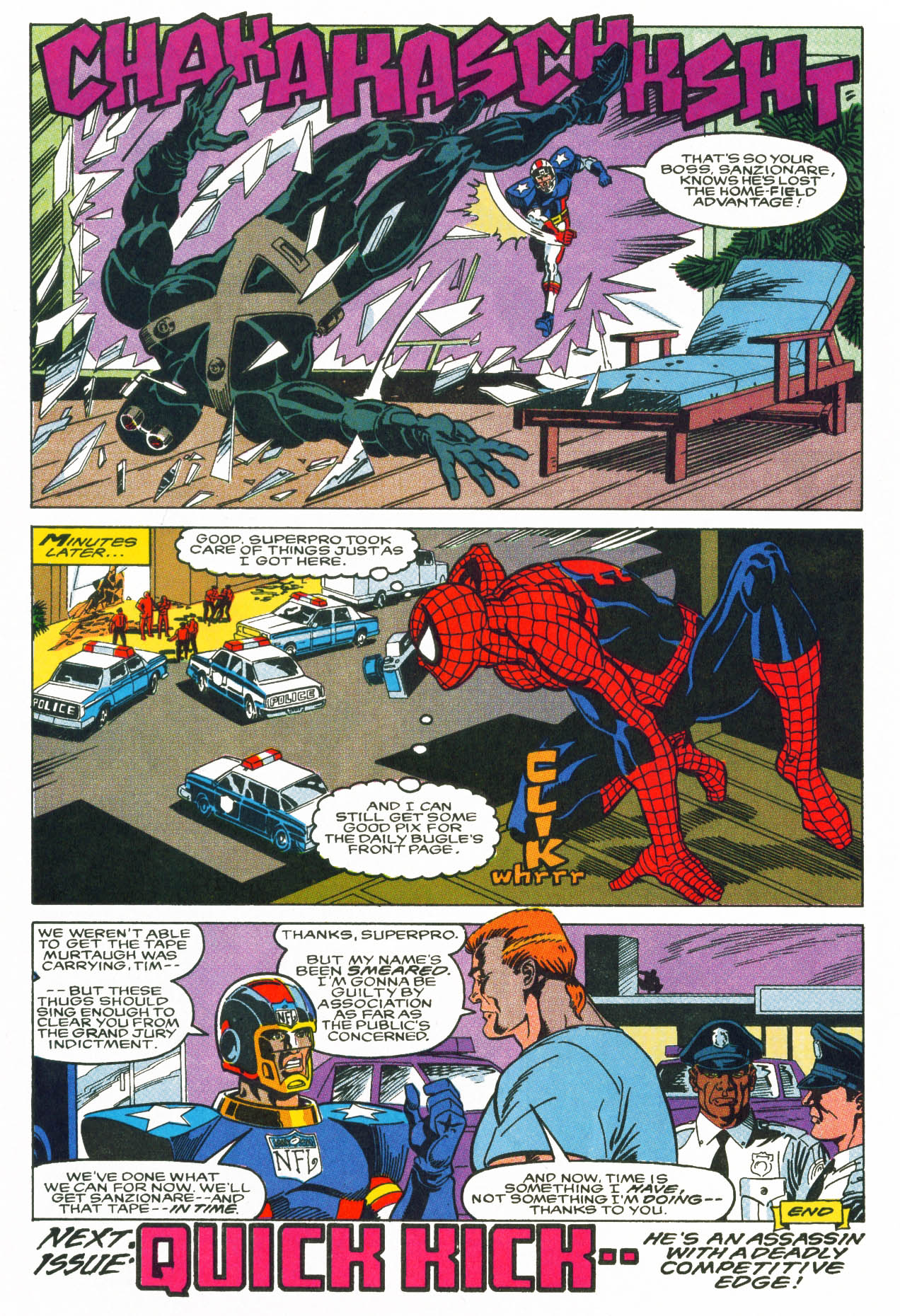 Read online NFL SuperPro comic -  Issue #1 - 23