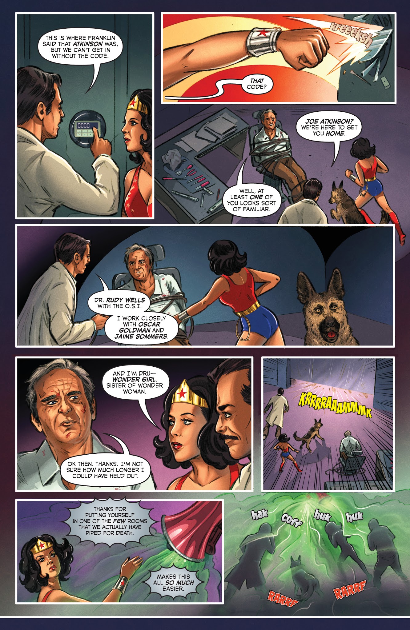 Read online Wonder Woman '77 Meets The Bionic Woman comic -  Issue #5 - 22