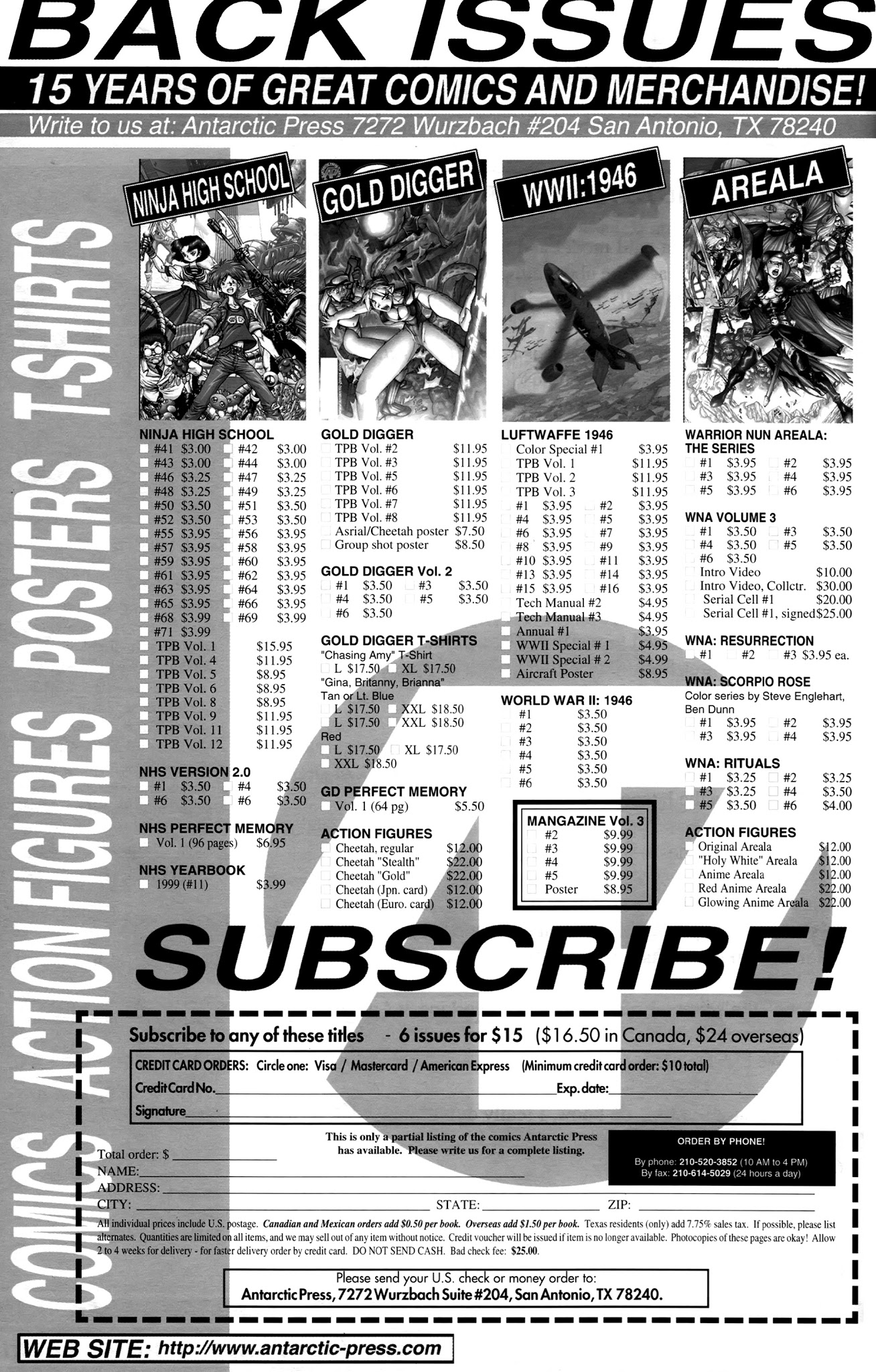 Read online Warrior Nun Areala (1999) comic -  Issue #6 - 14