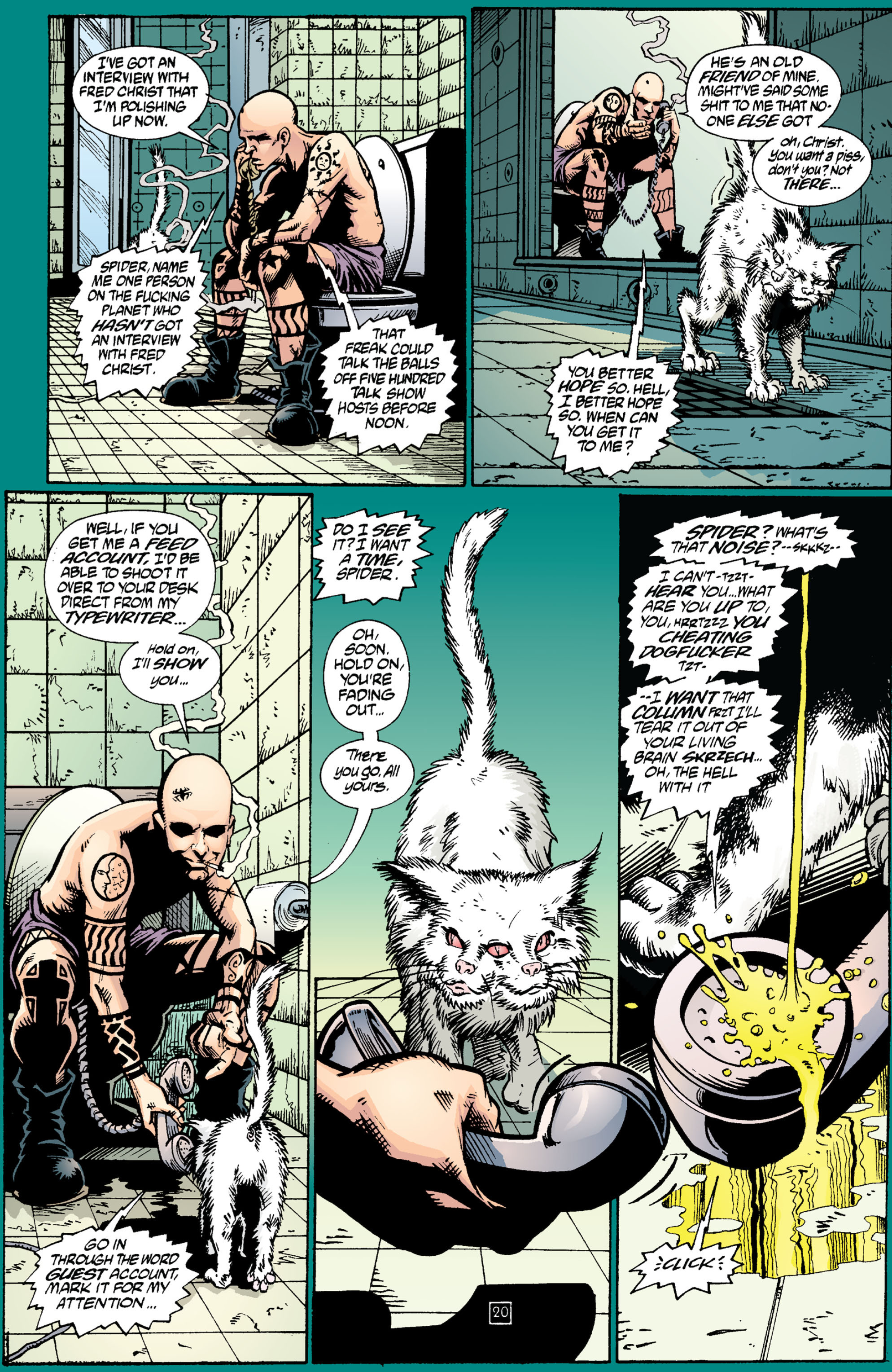 Read online Transmetropolitan comic -  Issue #2 - 21