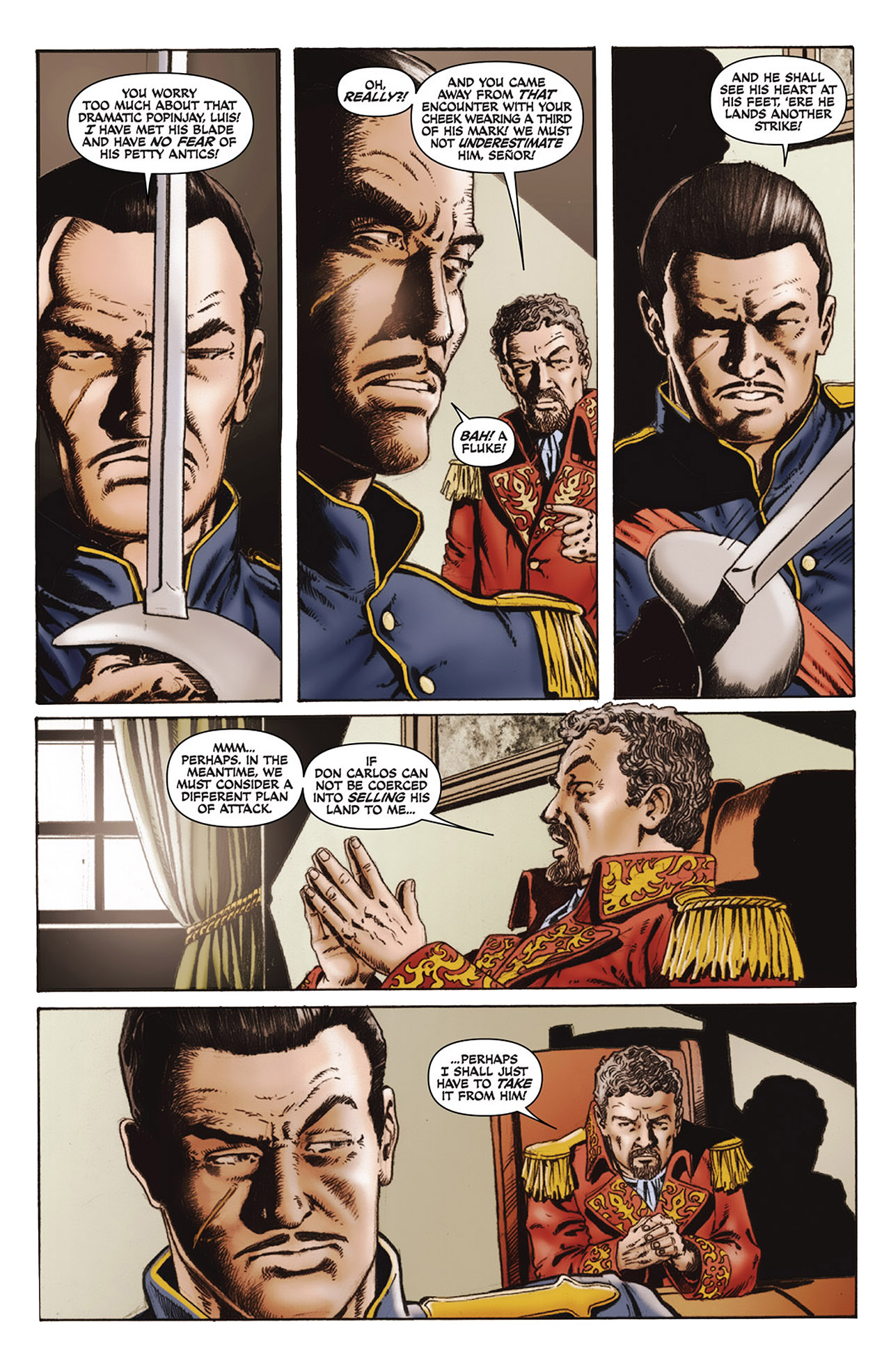 Read online Zorro Rides Again comic -  Issue #1 - 12