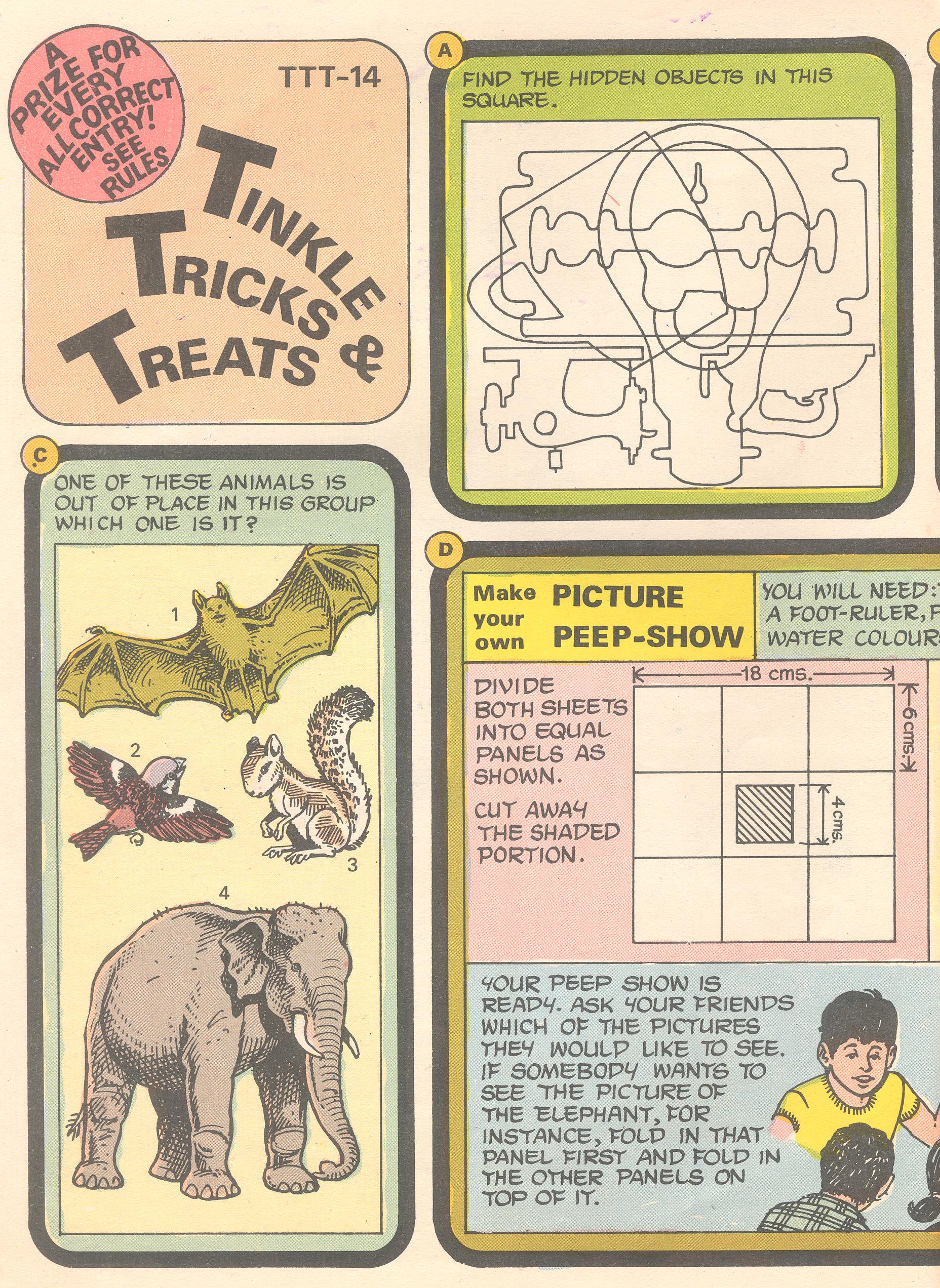Read online Tinkle comic -  Issue #14 - 16