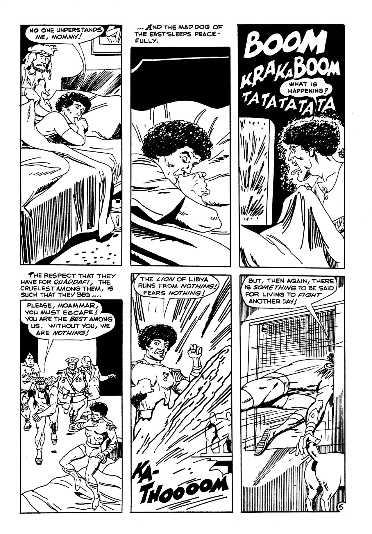 Read online Daffy Qaddafi comic -  Issue # Full - 7