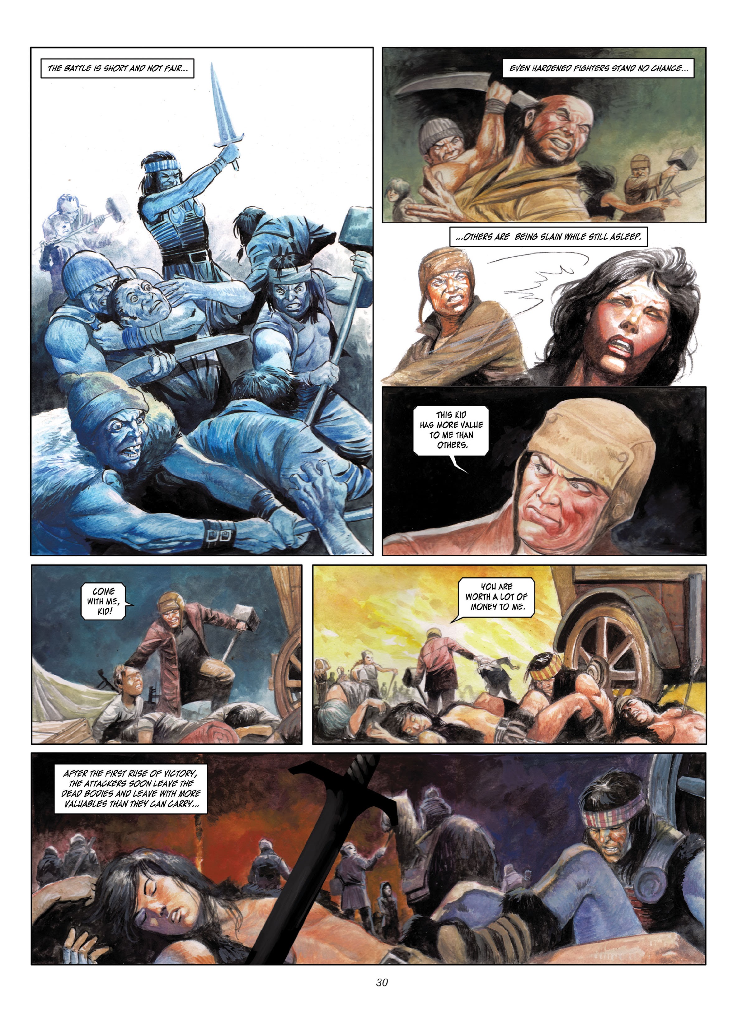 Read online The Lost Tales of Lemuria: The Mountains of Moran comic -  Issue # Full - 30