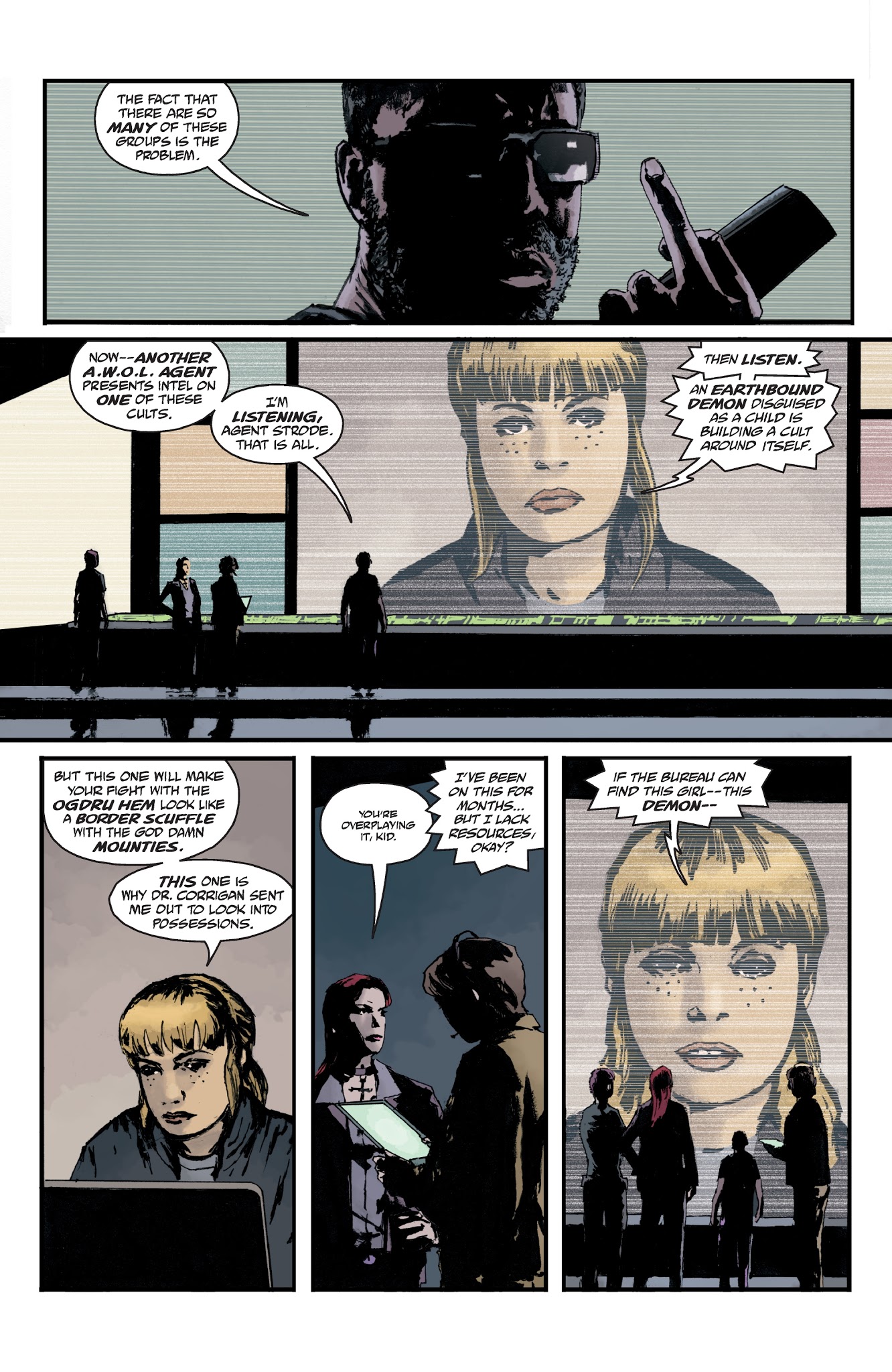 Read online B.P.R.D. The Devil You Know comic -  Issue #4 - 7