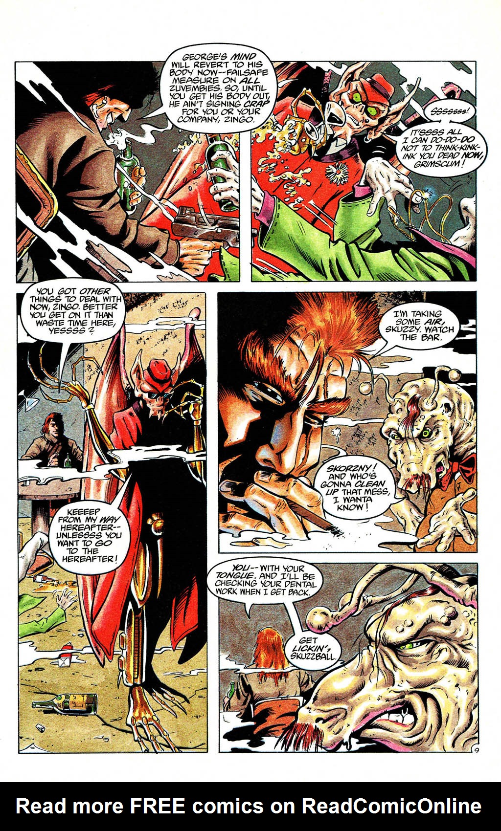Read online Grimjack comic -  Issue #70 - 10