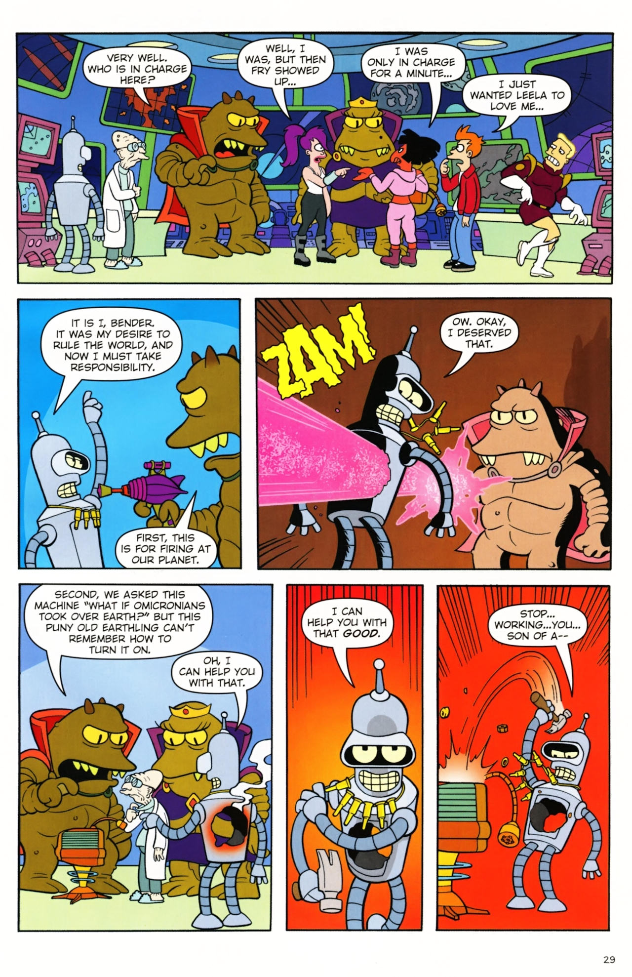 Read online Futurama Comics comic -  Issue #45 - 24