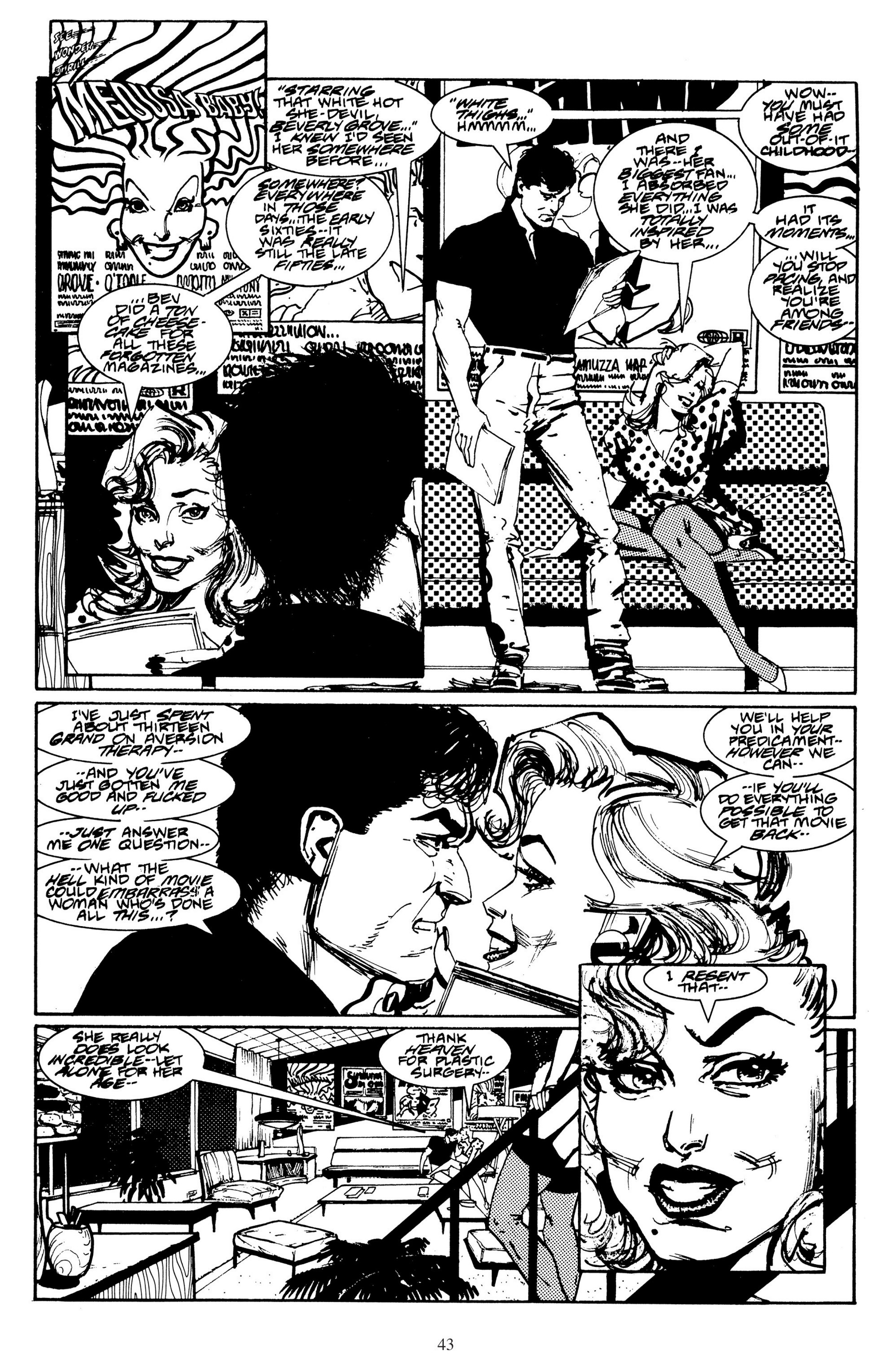 Read online Black Kiss comic -  Issue # TPB - 44