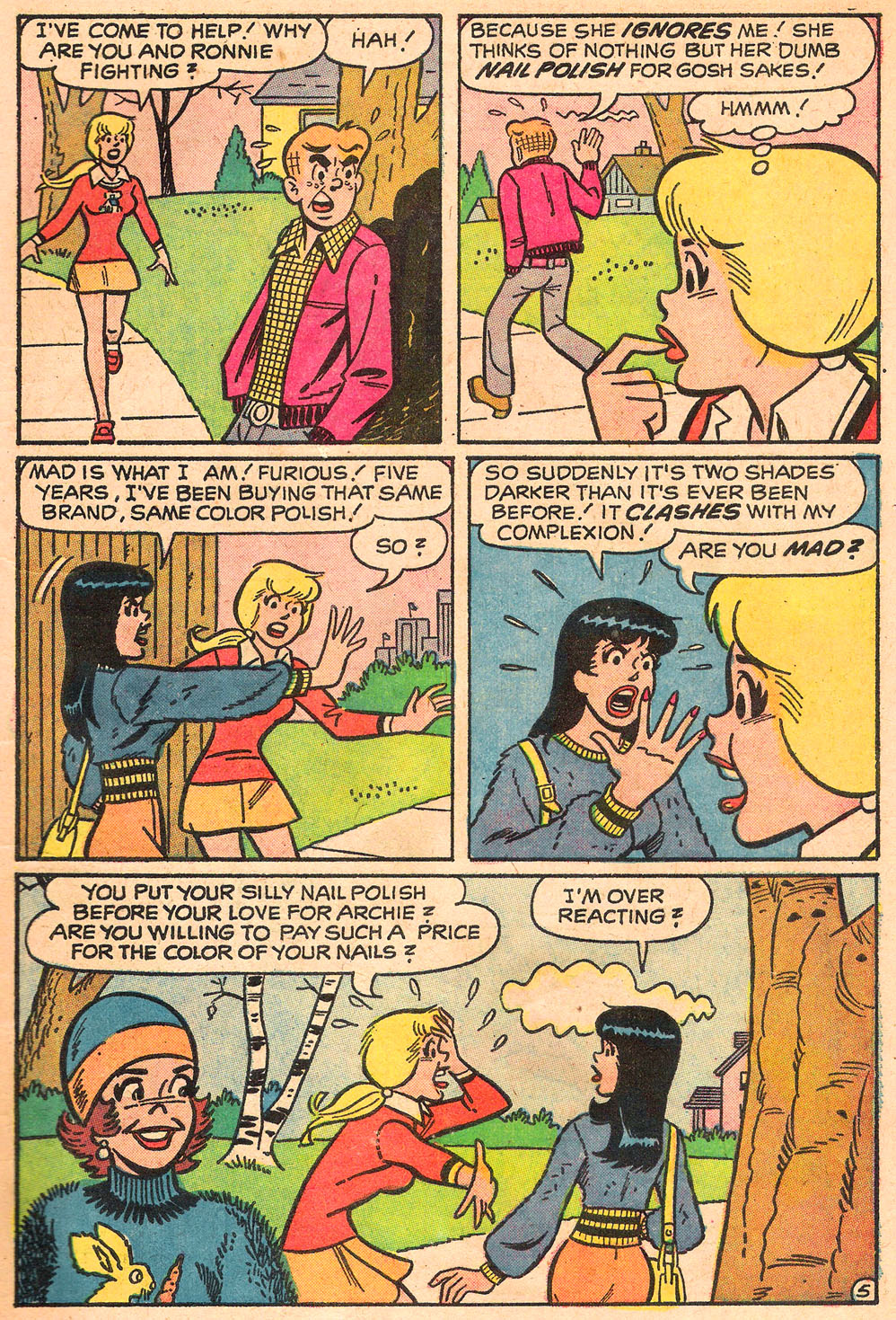 Read online Archie's Girls Betty and Veronica comic -  Issue #211 - 7