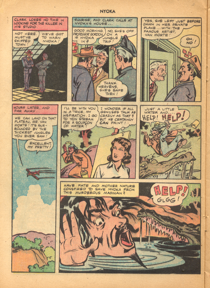 Read online Nyoka the Jungle Girl (1945) comic -  Issue #18 - 8