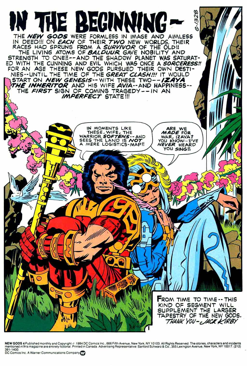 Read online New Gods (1984) comic -  Issue #4 - 4